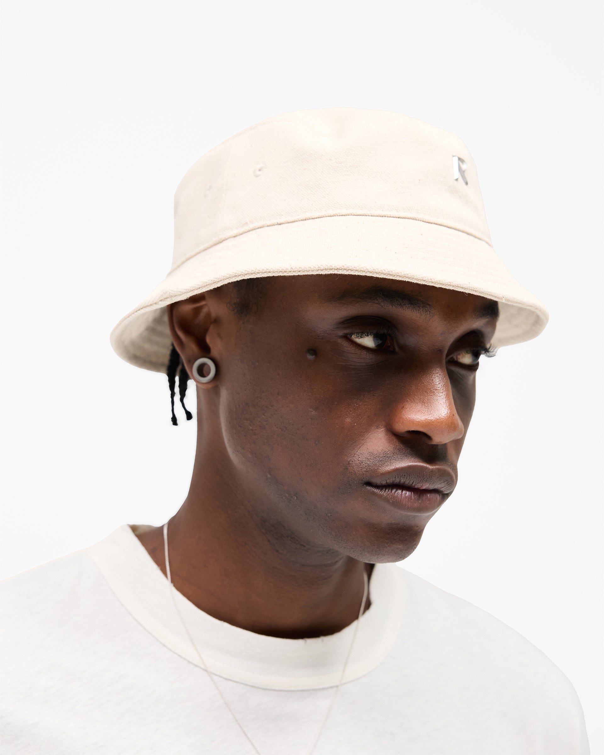 Initial Bucket Hat - Champagne