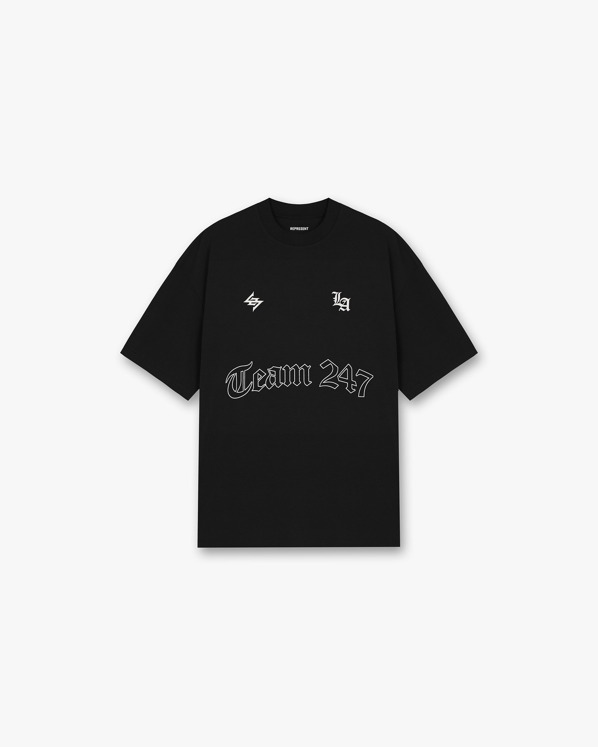 Simple life Ophrys LA Marathon半袖Ｔ LA Marathon Oversized T-Shirt | Black | 247 | REPRESENT