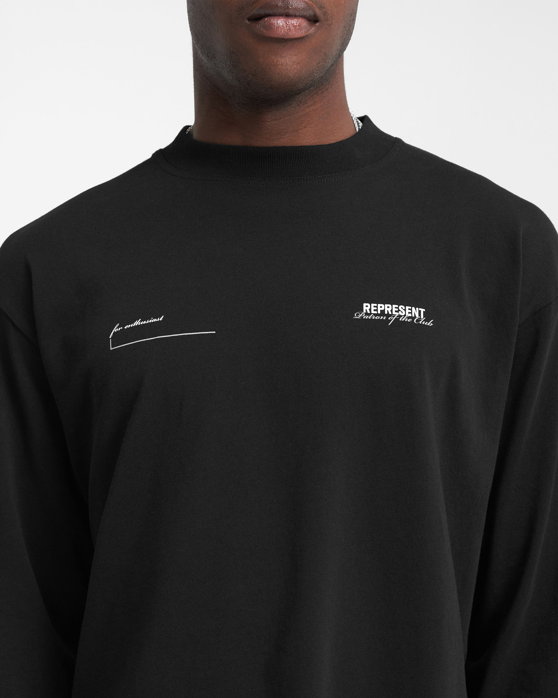 Patron Of The Club Long Sleeve T-Shirt - Black