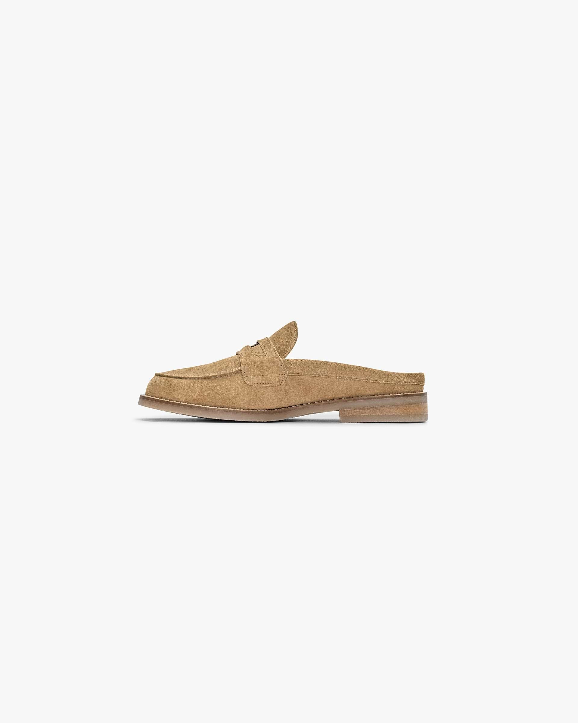 Womens Represent X Duke + Dexter Mule Loafer - Barley