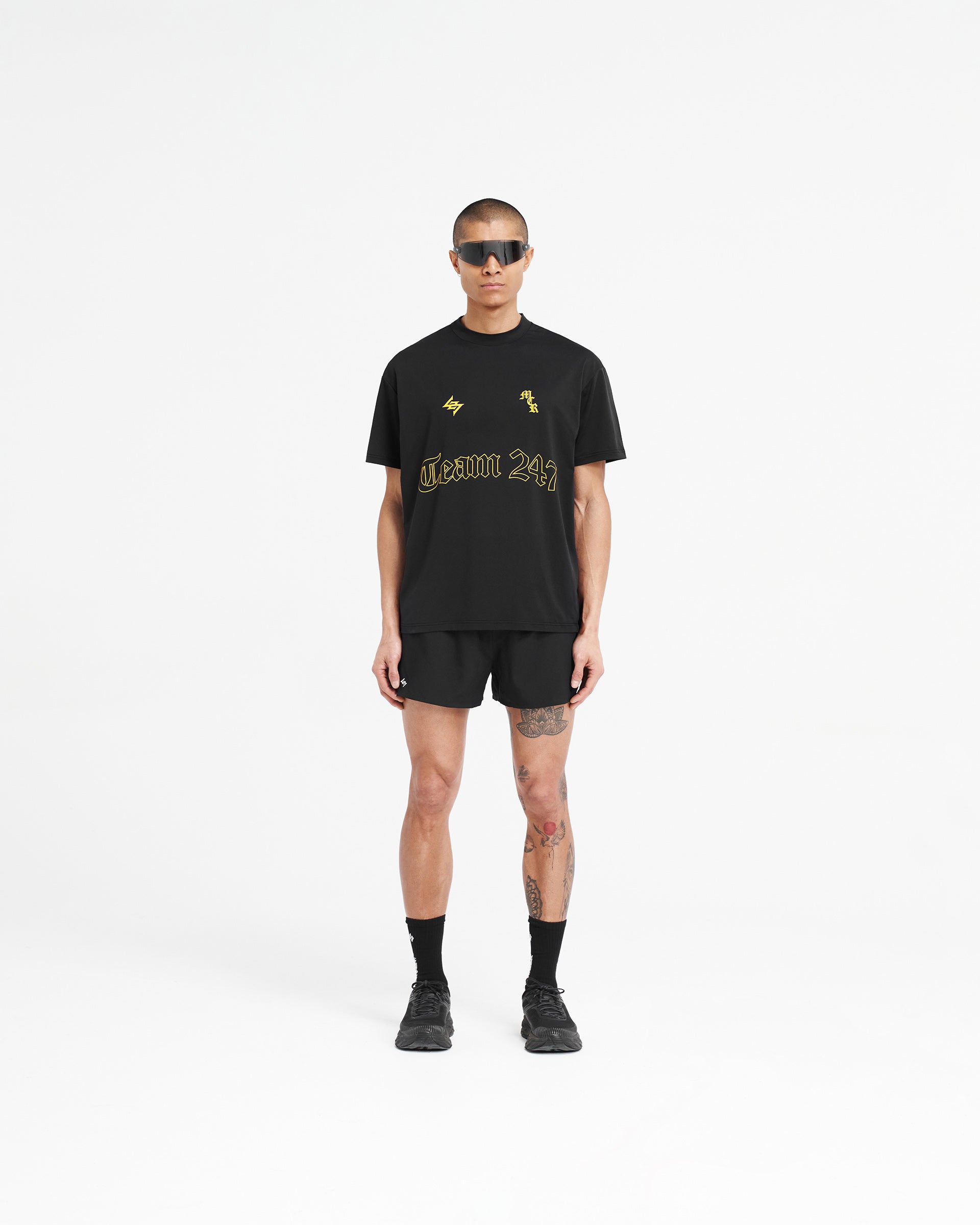 247 Manchester Marathon Oversized T-Shirt - Black