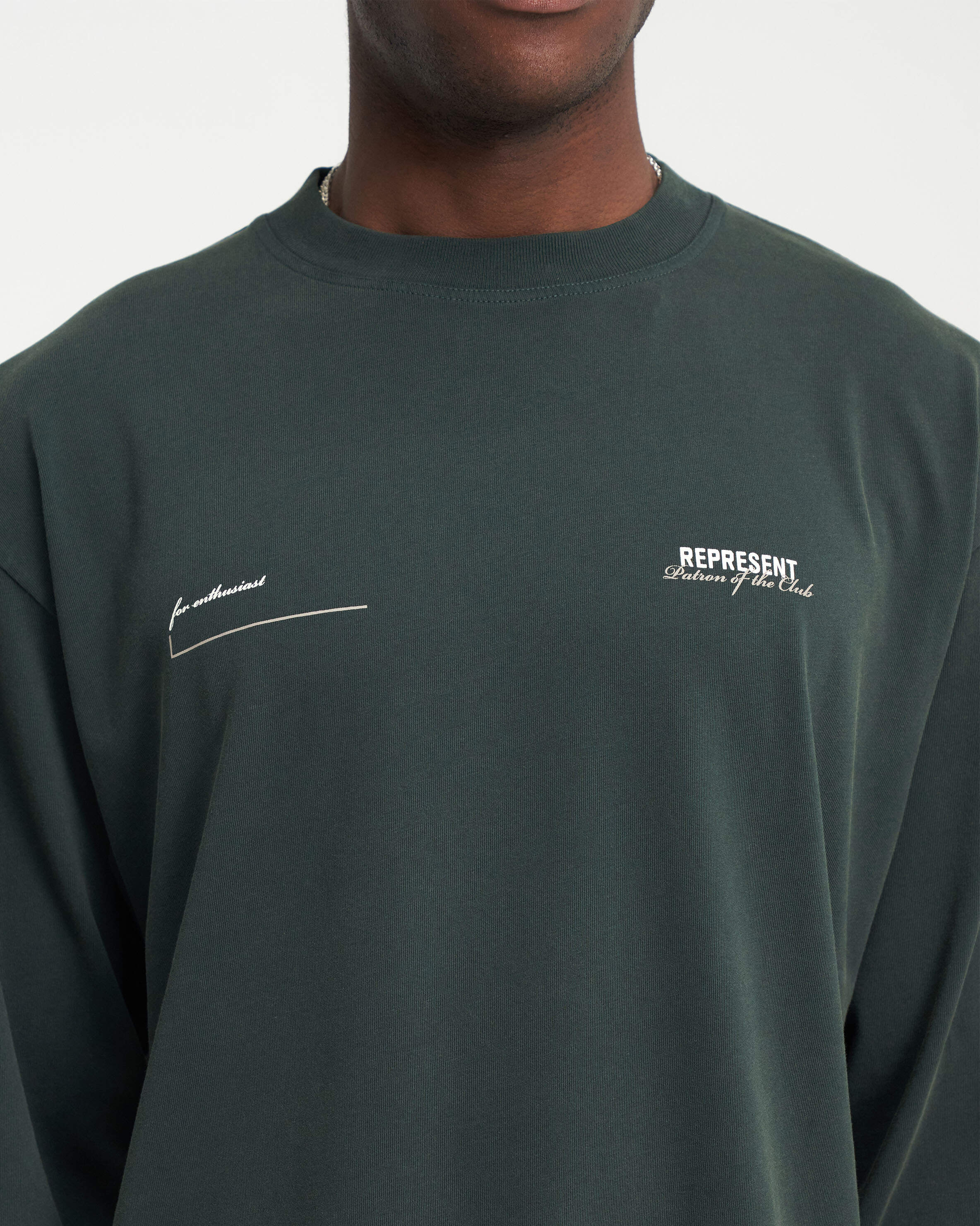 Patron Of The Club Long Sleeve T-Shirt - Forest Green