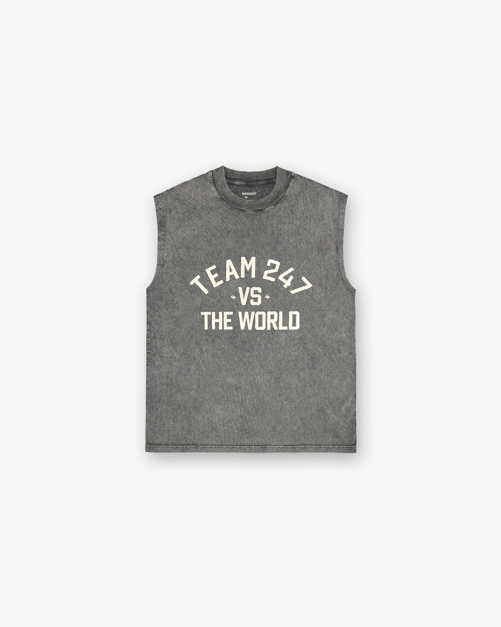 247 Vs The World Tank - Pewter