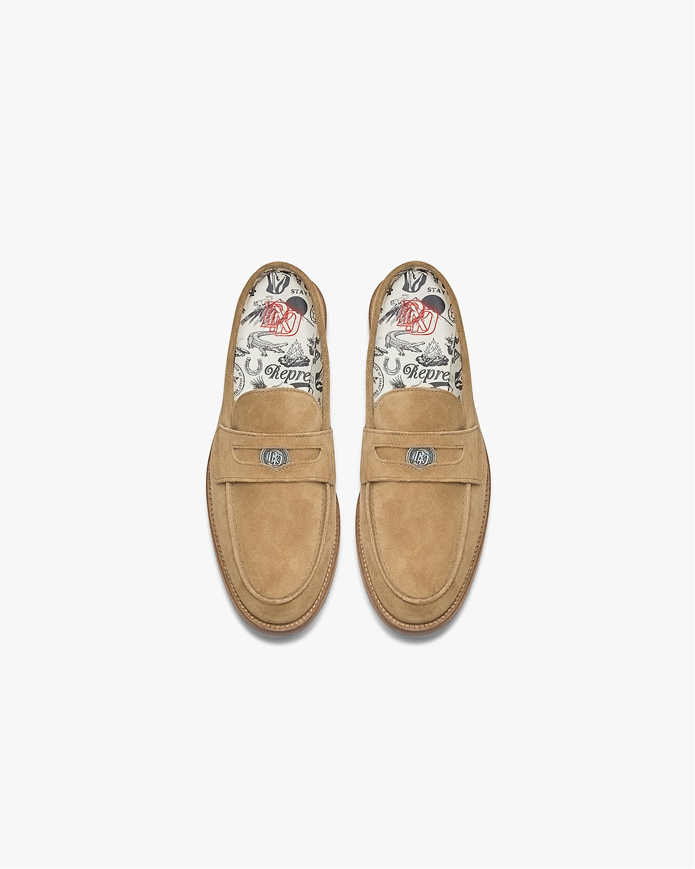 Represent X Duke + Dexter Mule Loafer - Barley