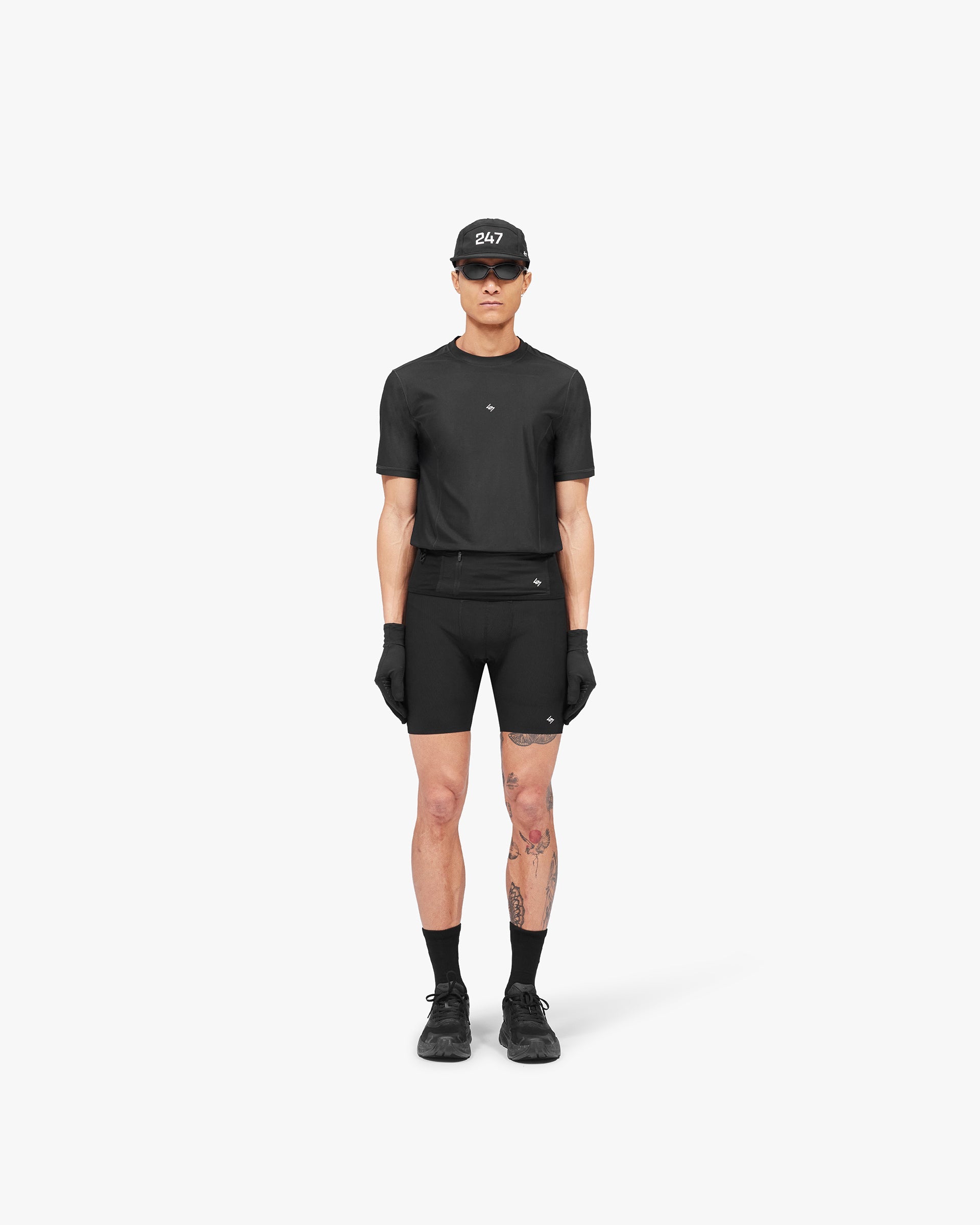 247 Hybrid T-Shirt - Black Fade Out