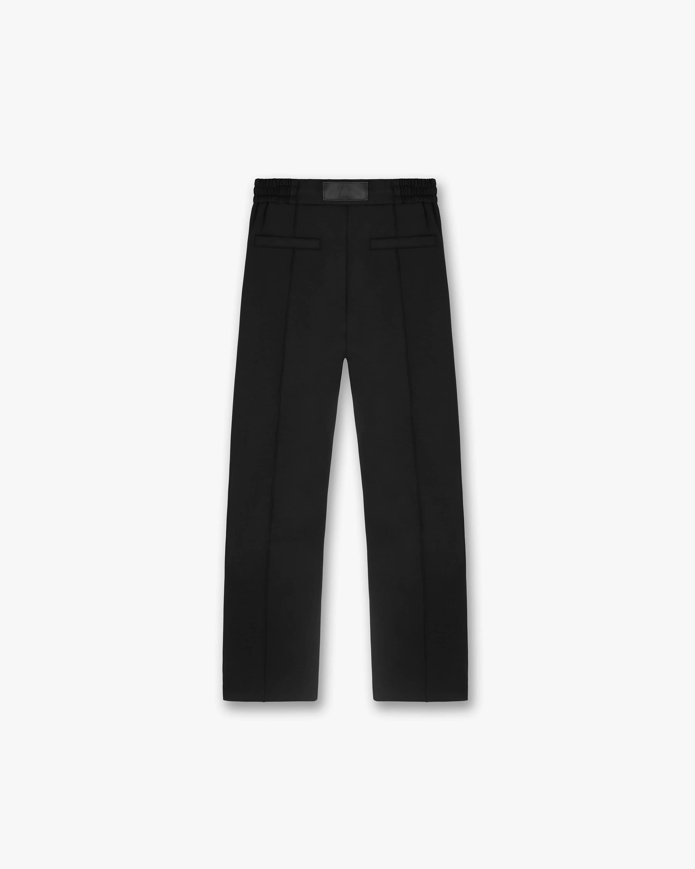 Plus Popper Detail Tapered Trouser | boohooMAN USA