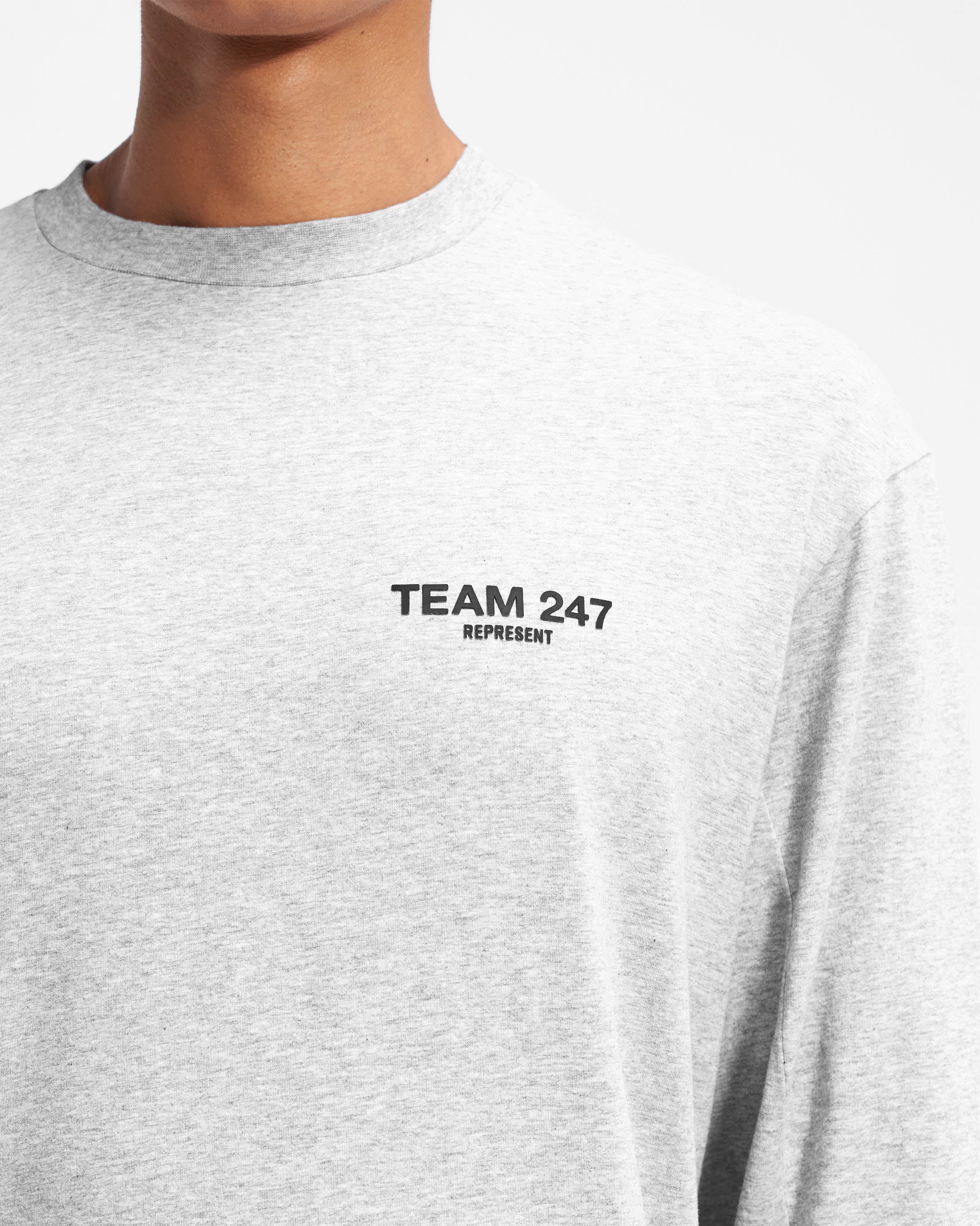 Team 247 Long Sleeve T-Shirt - Ash Grey