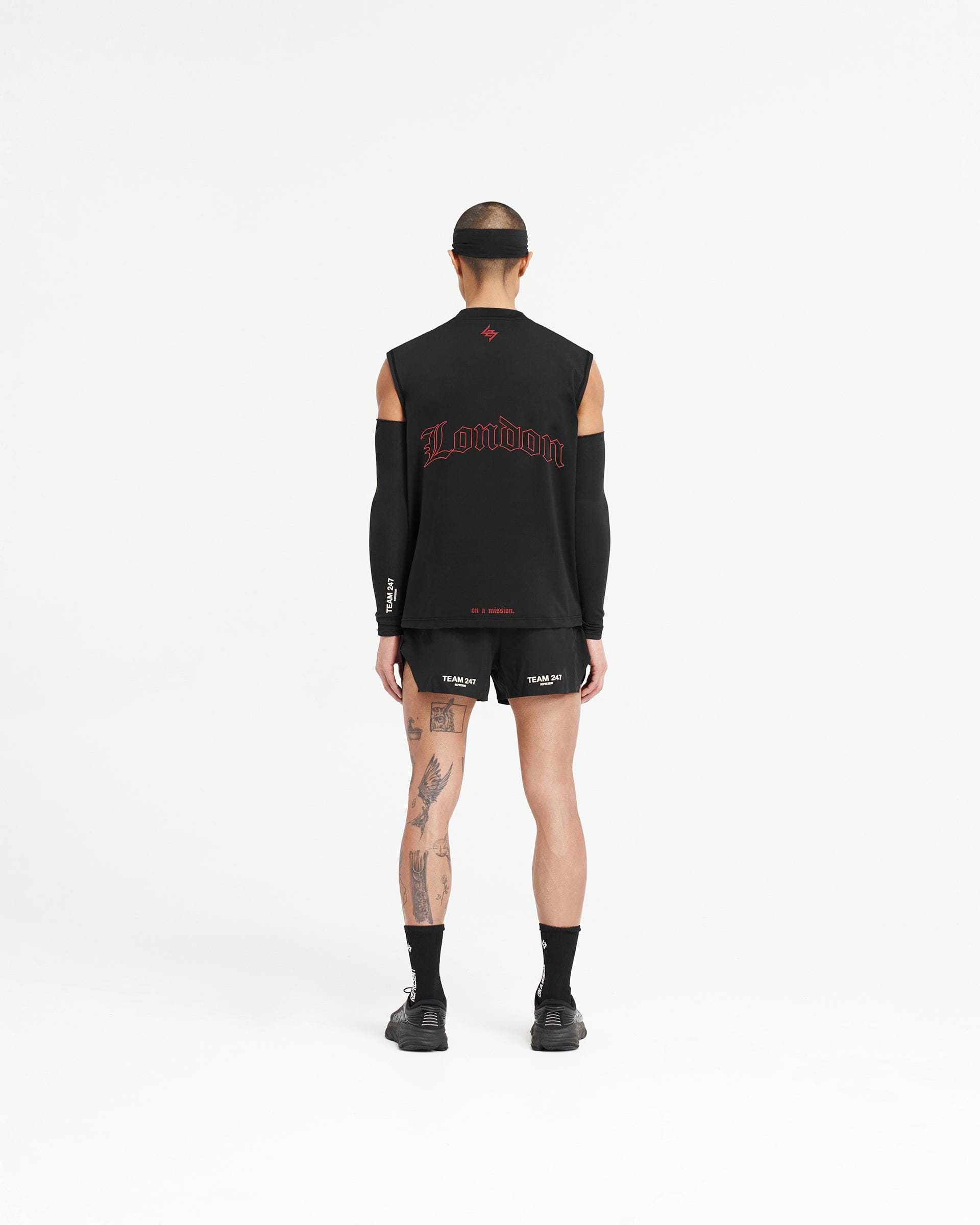 247 London Oversized Tank - Black