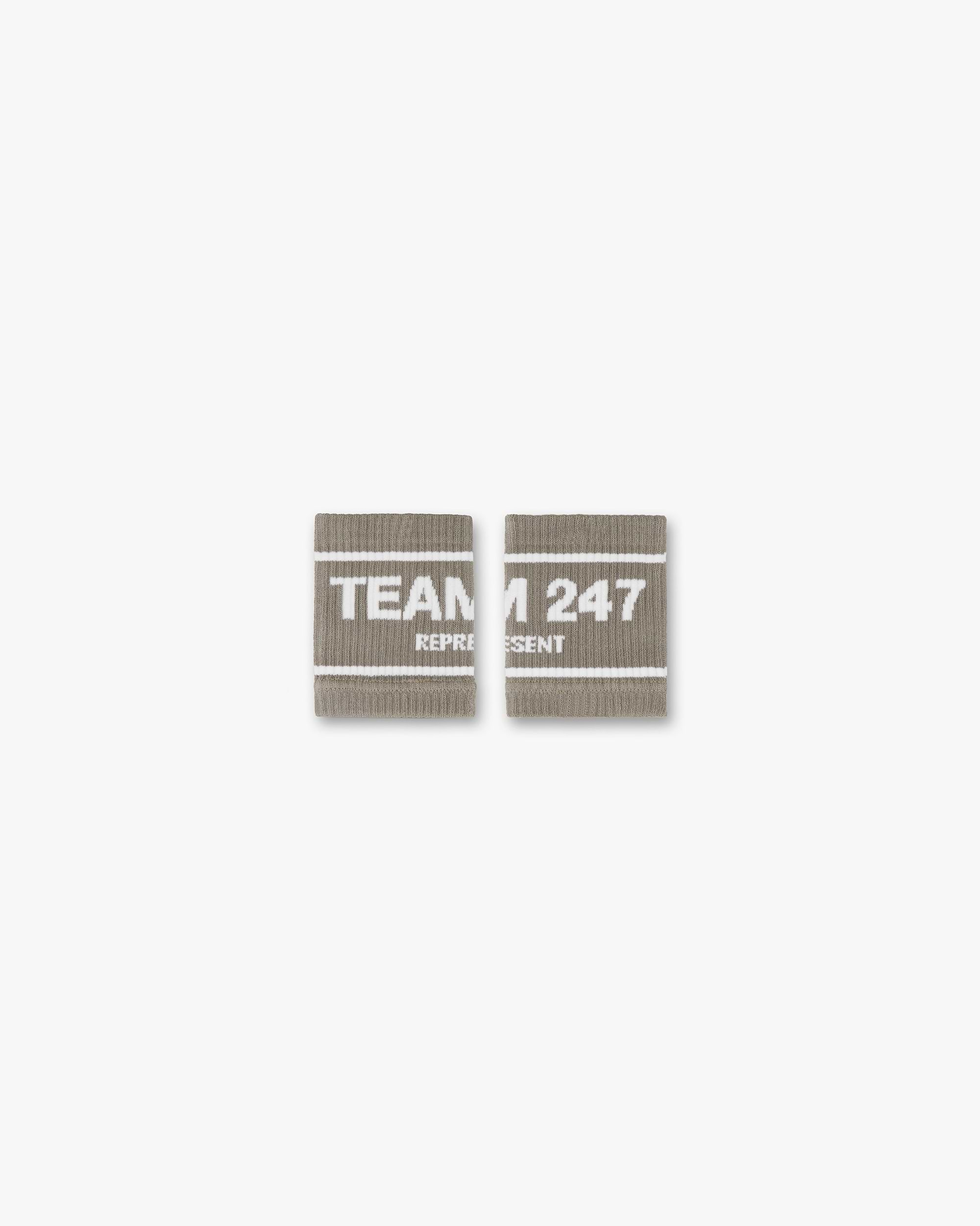 Team 247 Wrist Bands | Taupe  Accessories 247 | Represent Clo