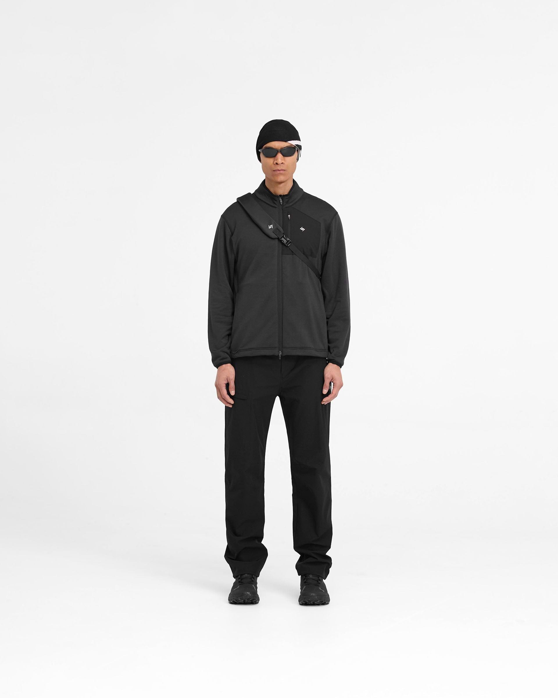 247 Full Zip Fleece | Black | REPRESENT