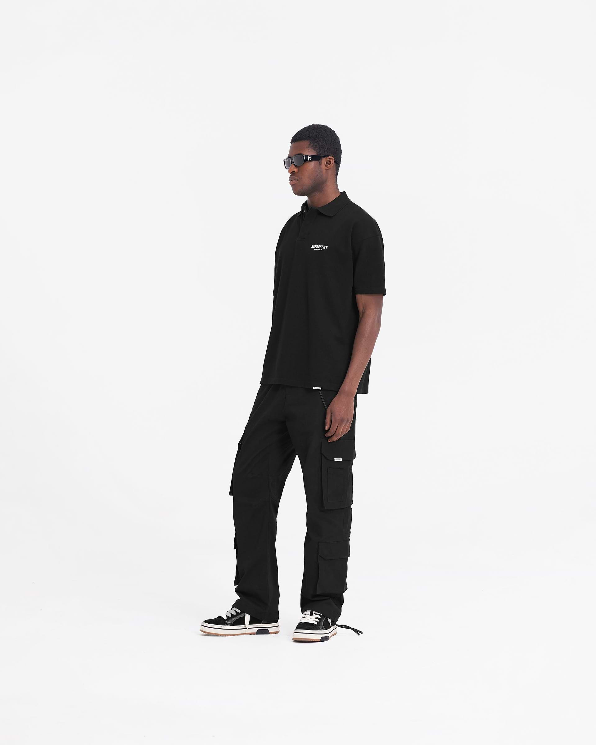 Represent Owners Club Polo Shirt - Black