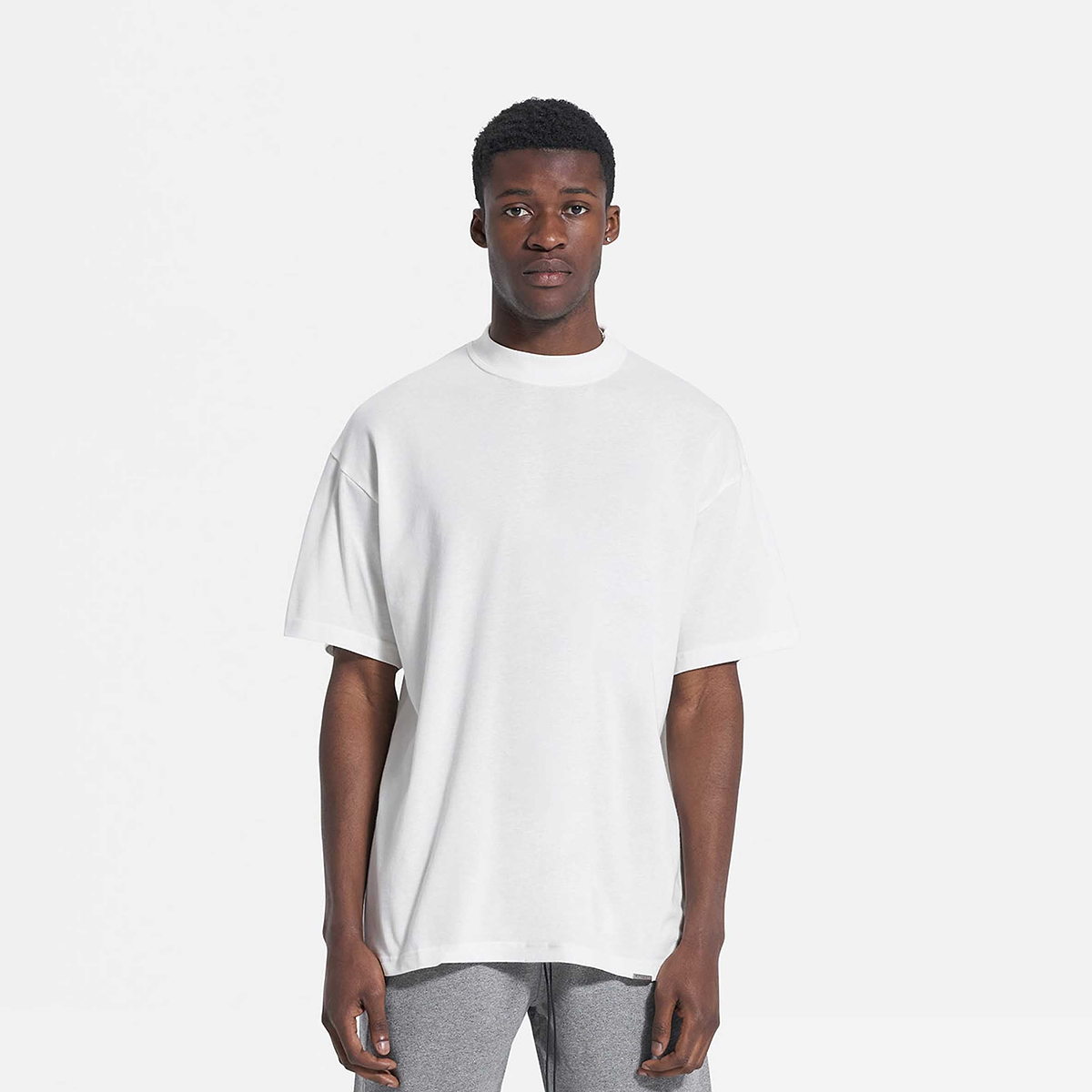 Urban Classics RAGLAN TEE - Print T-shirt - white unionbeige/white 