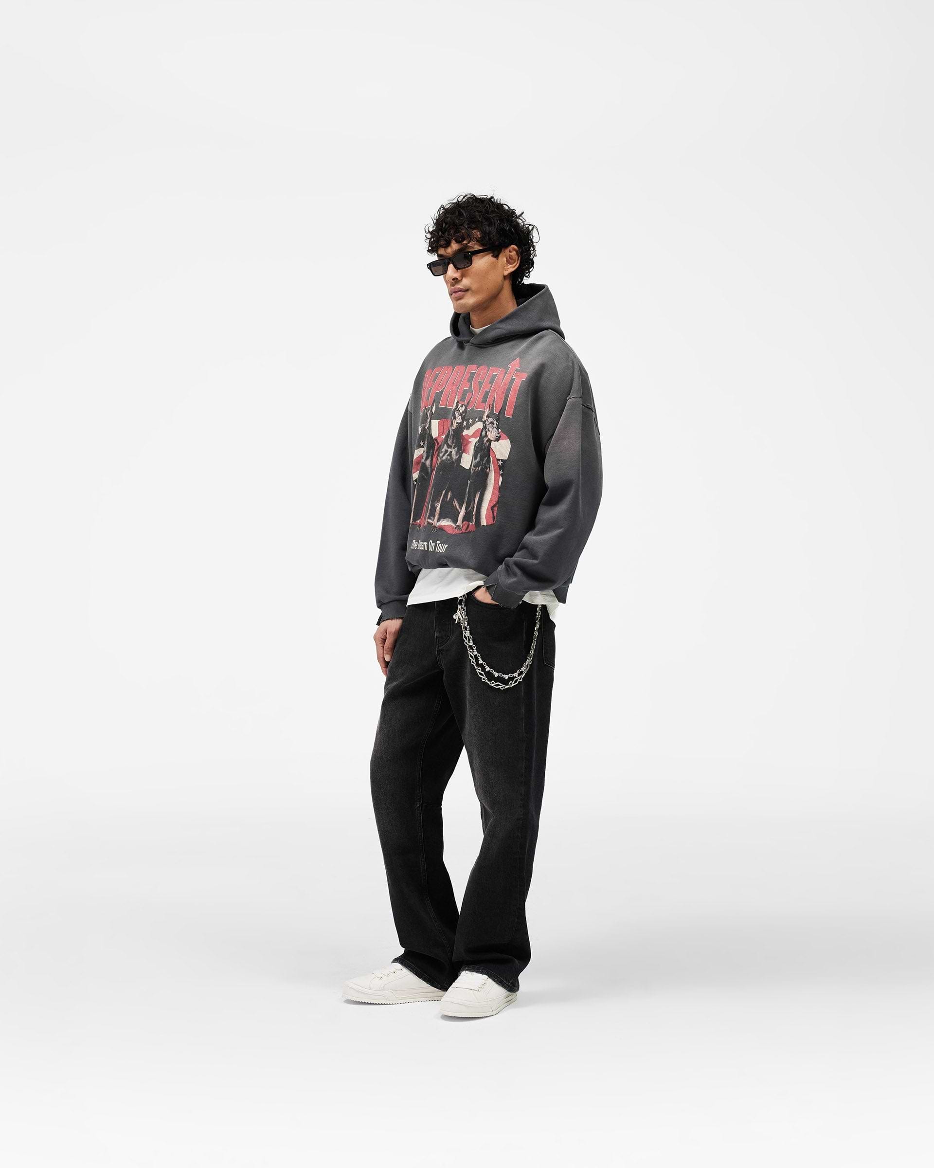 American Dream Hoodie Gray | Spring Summer Hoodies | REPRESENT