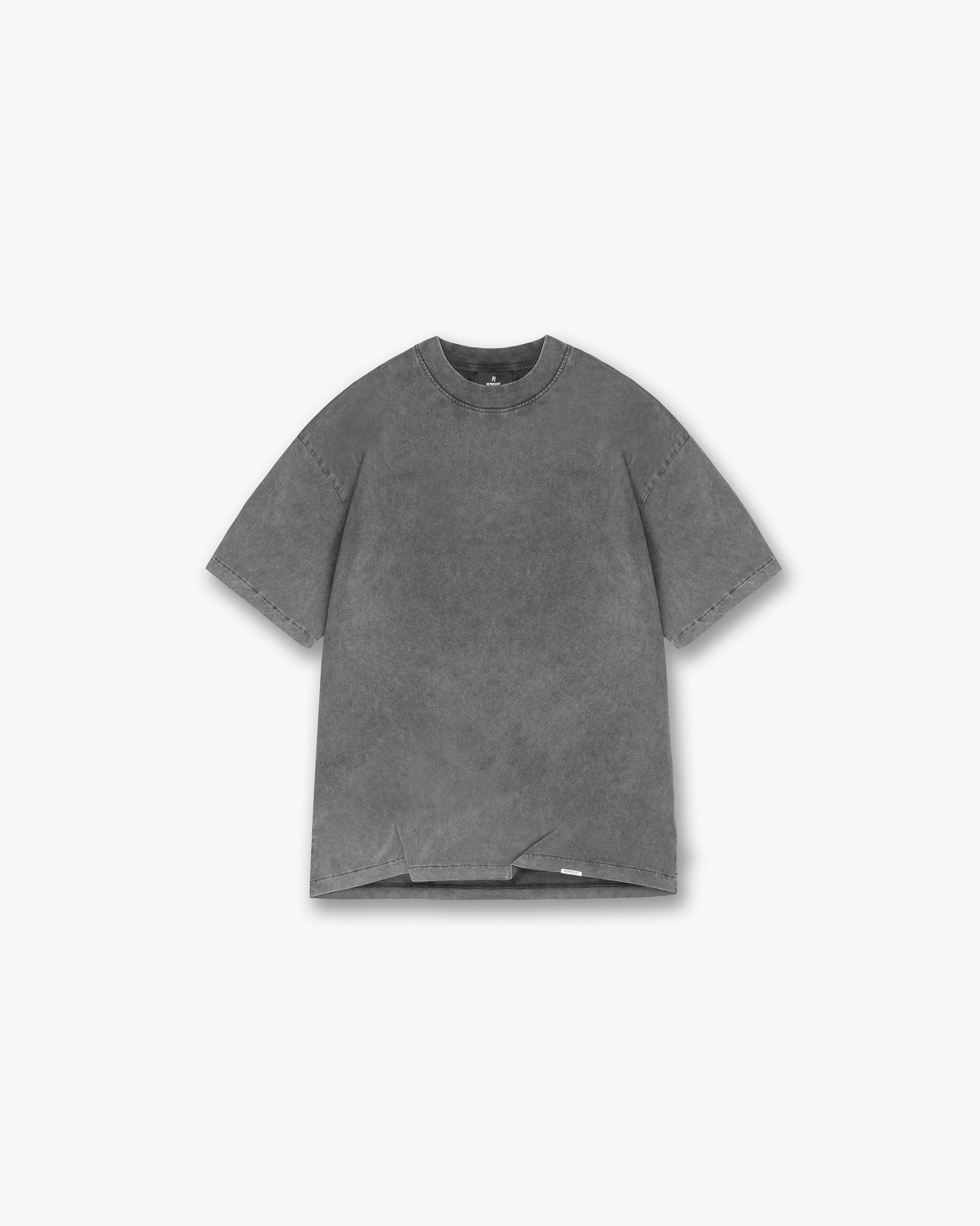 Initial Oversized T-Shirt - Vintage Grey