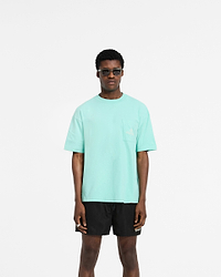Permanent Vacation Pocket T-Shirt - Electric Mint