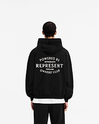 Represent Owners Club Stamp Hoodie - Jet Black