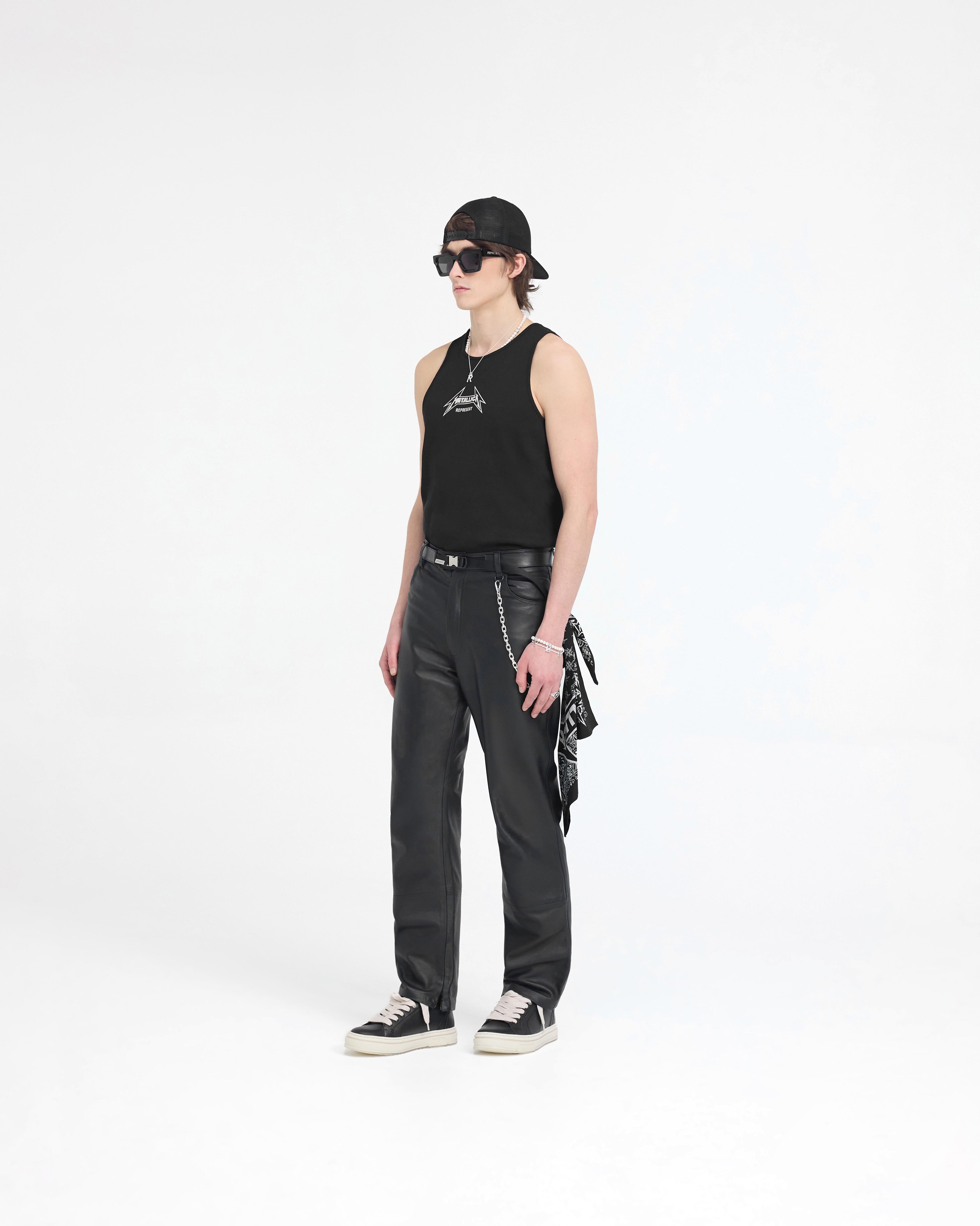 Metallica Local Crew Vest | Jet Black | REPRESENT