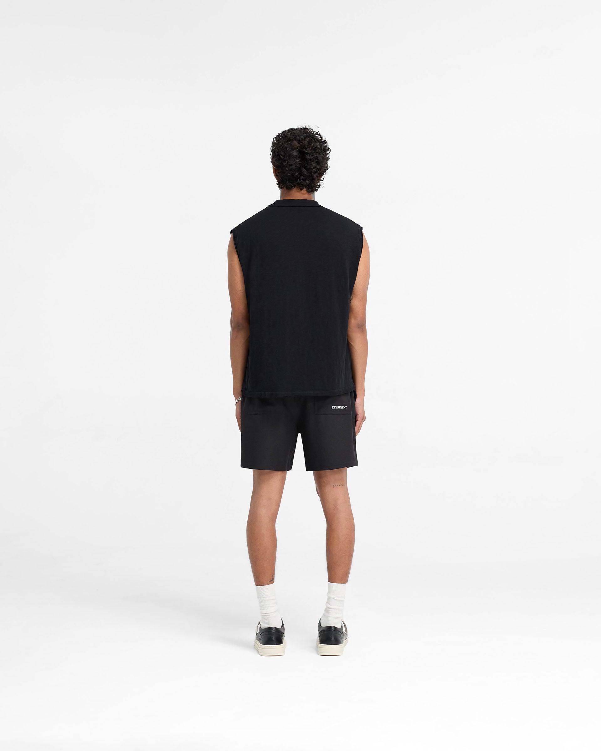 Slub Tank - Jet Black