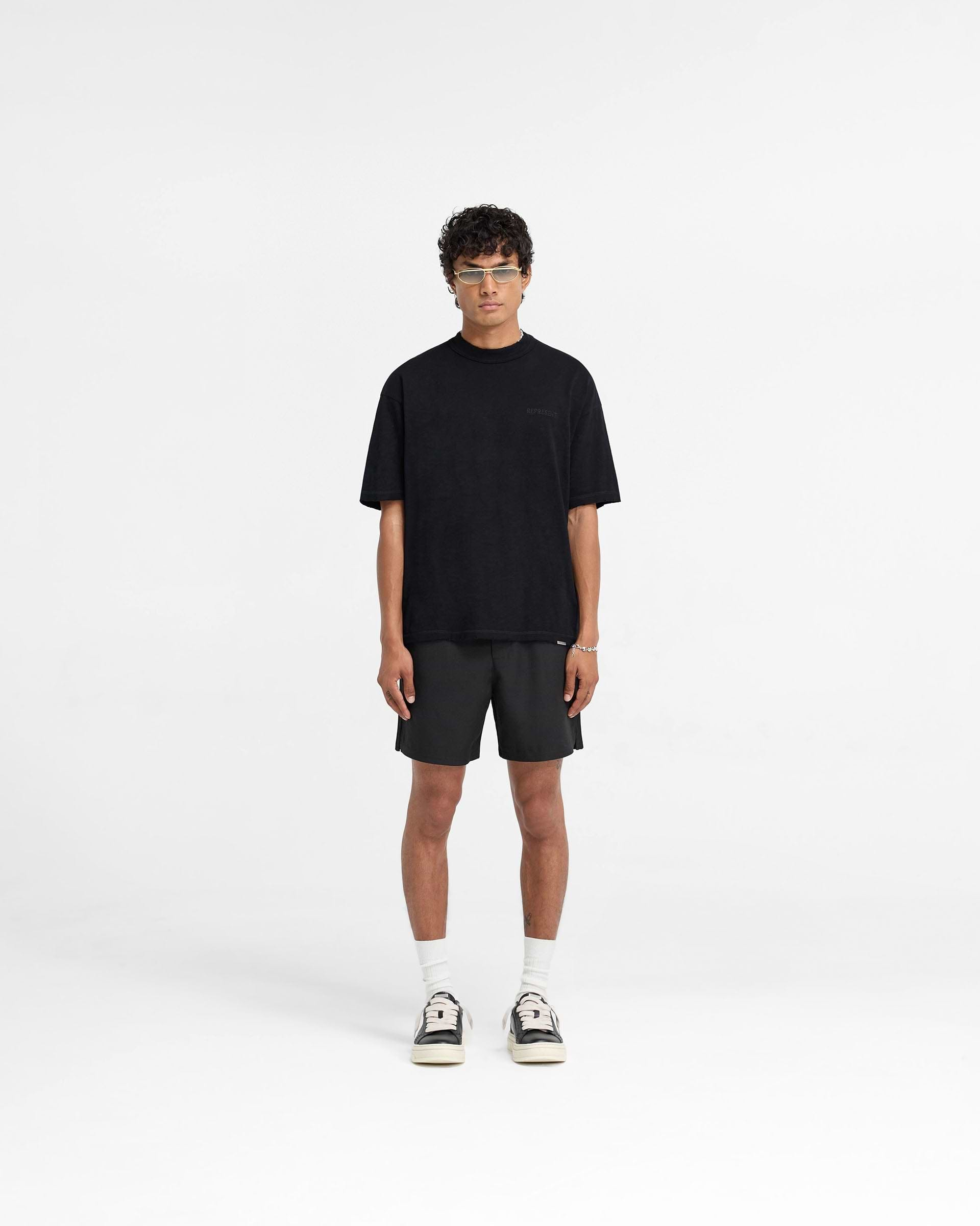 Slub T-Shirt - Jet Black