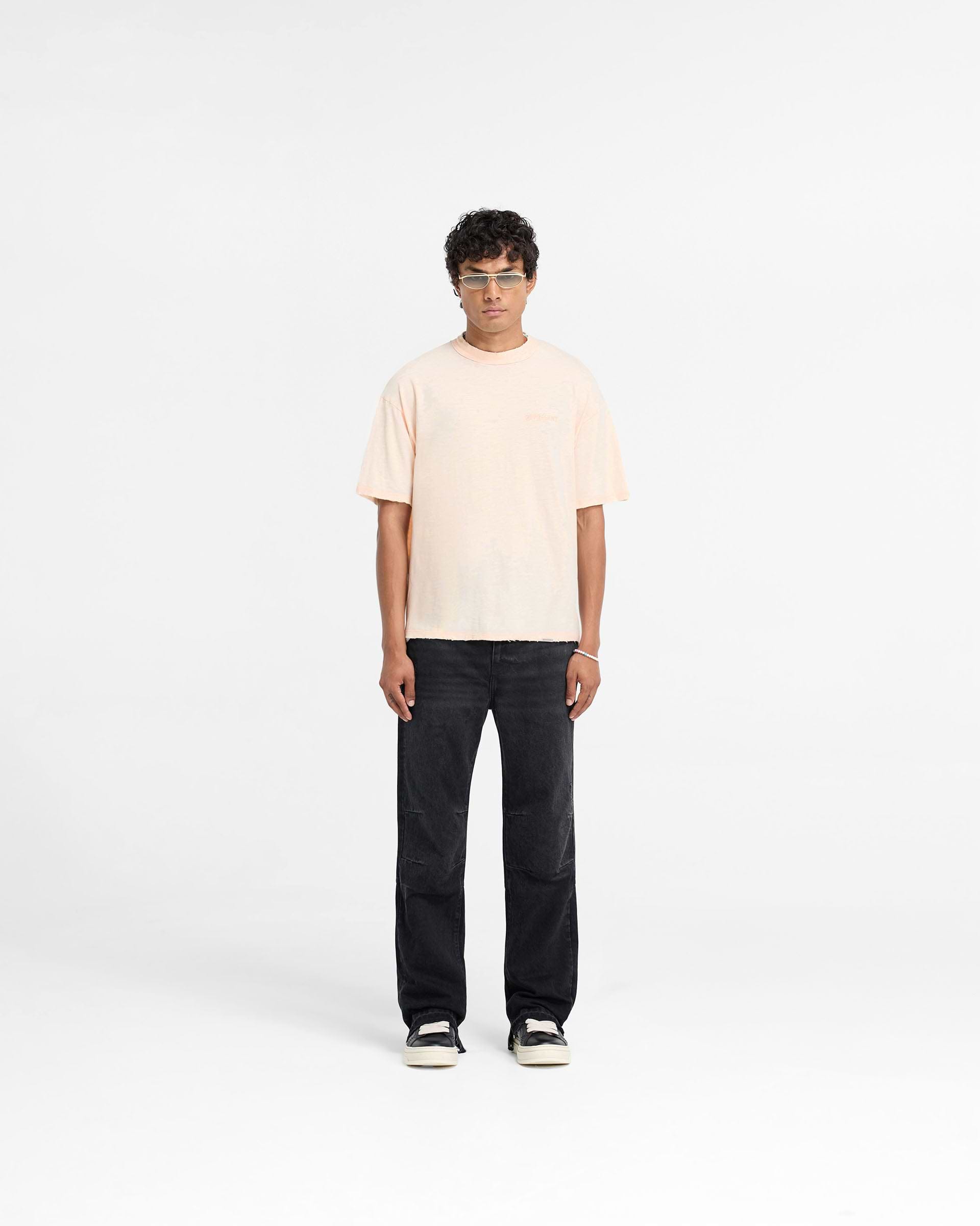 Peach Slub T-Shirt | REPRESENT
