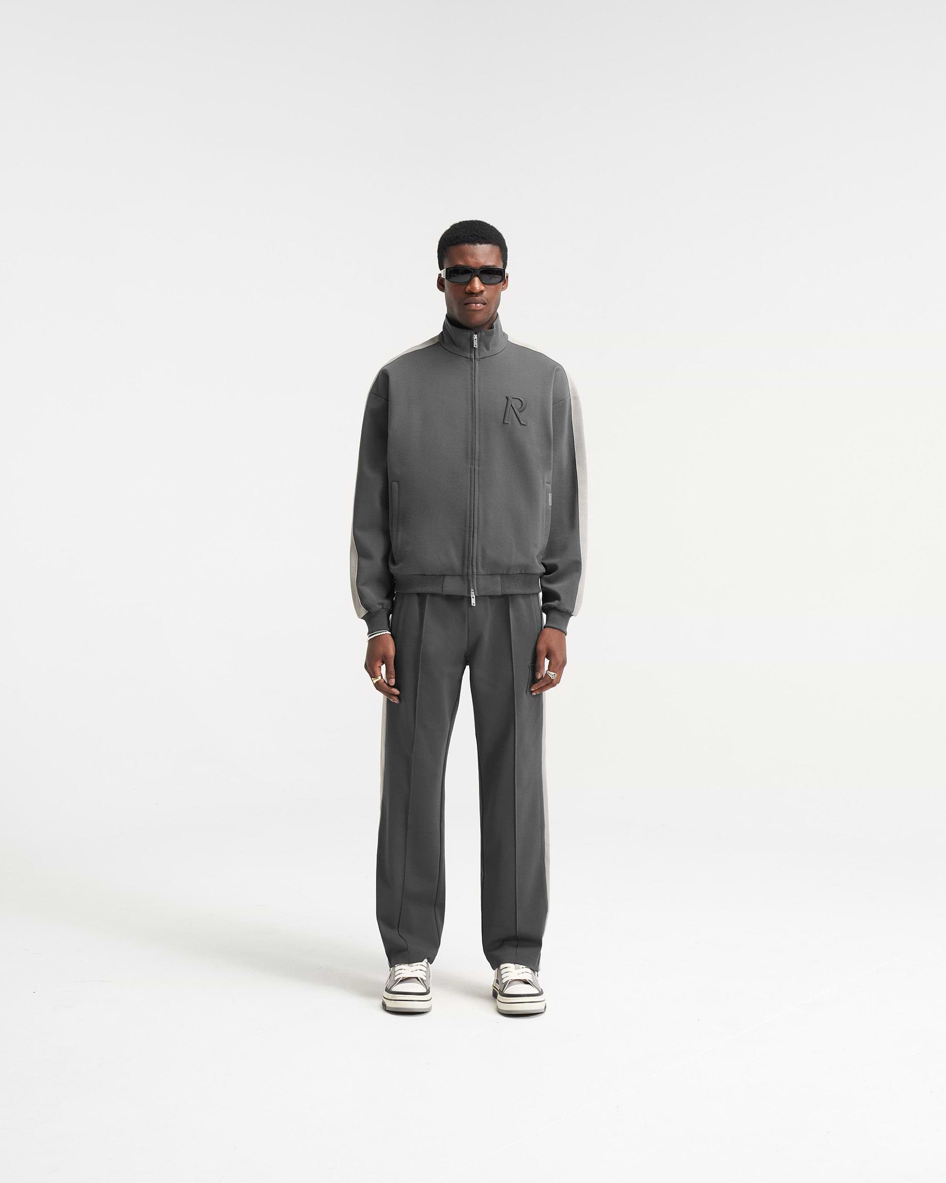 Grey sale tracksuit jacket