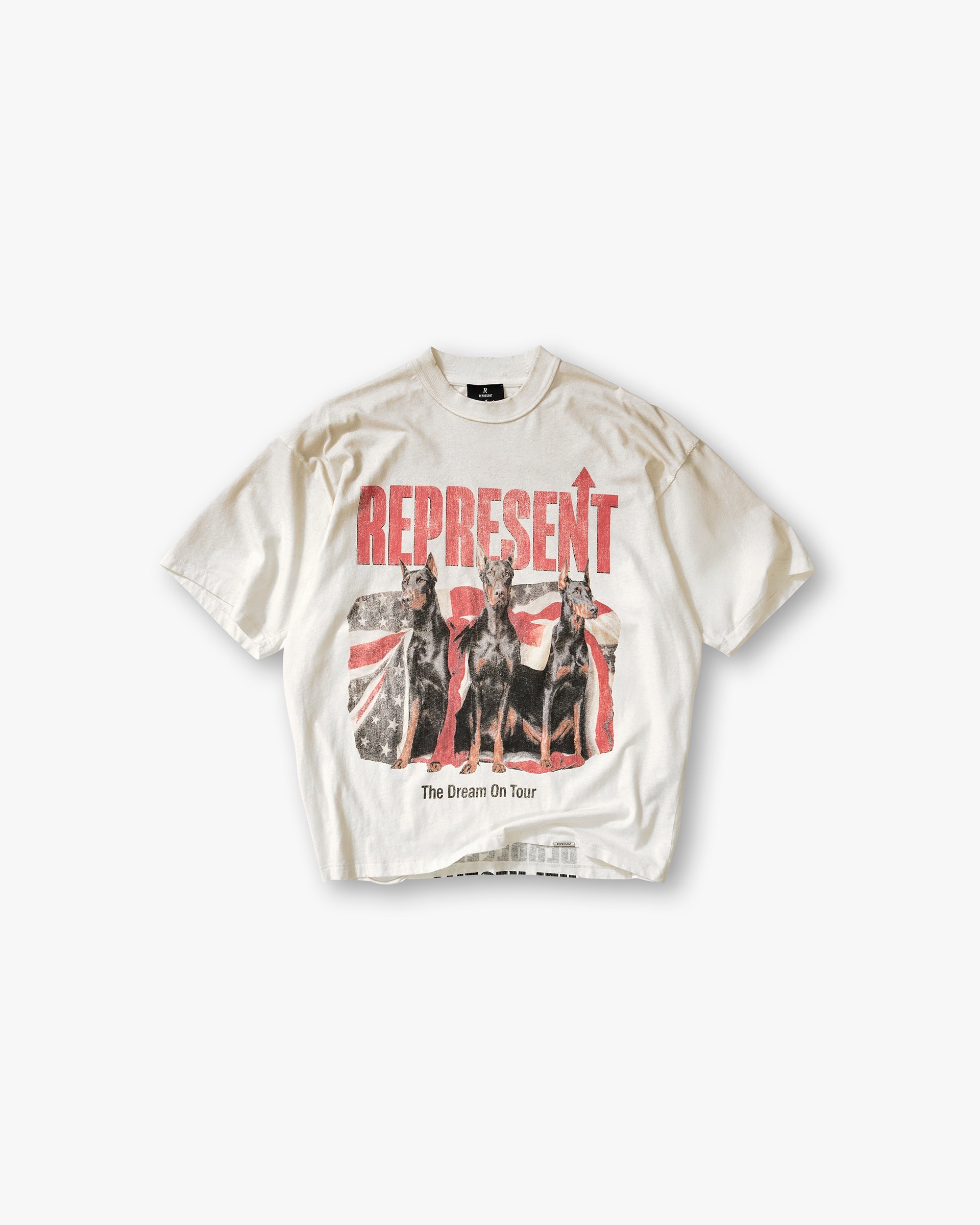 Dream On Tour T-Shirt - Washed Ecru