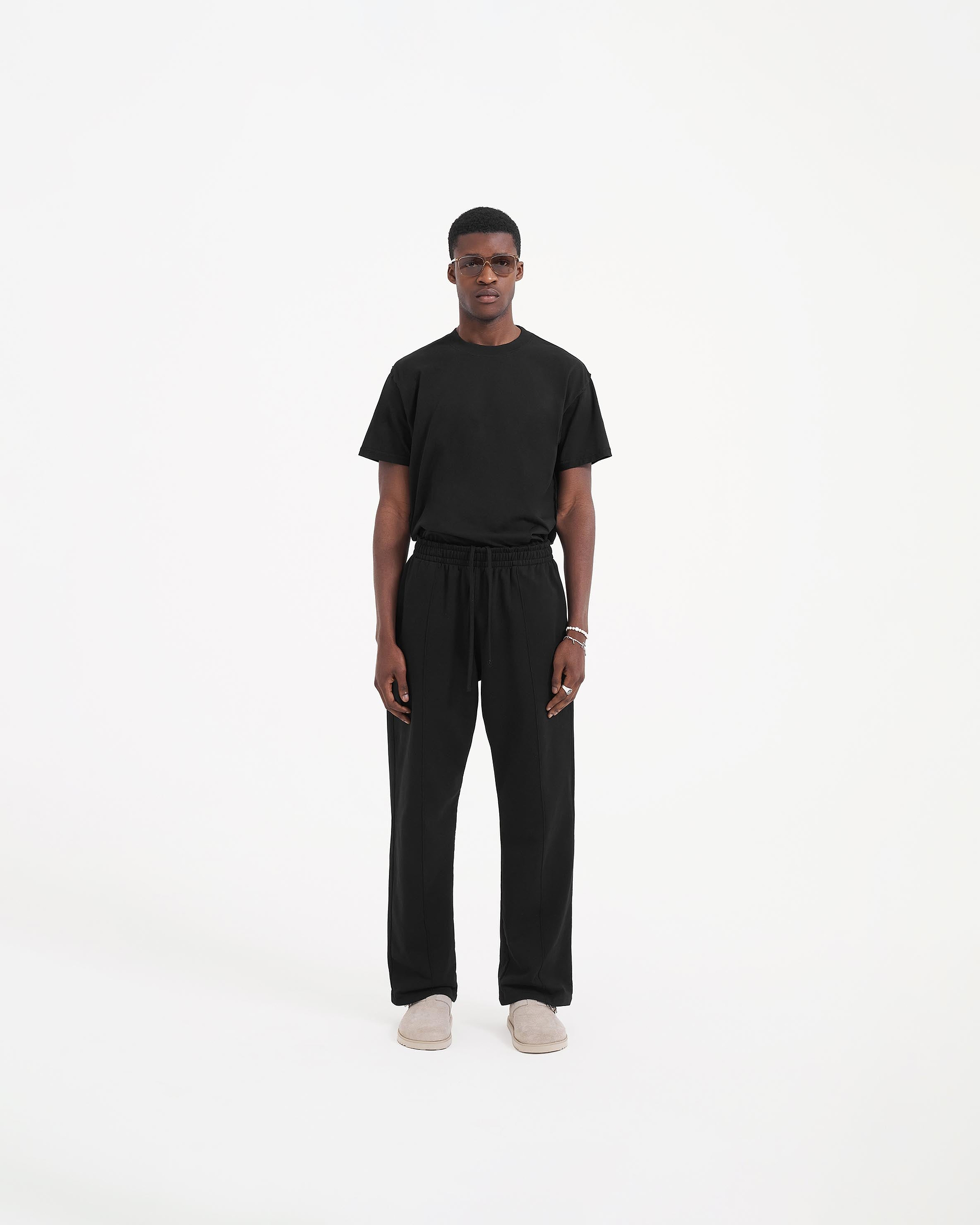 Initial Sweatpant - Jet Black