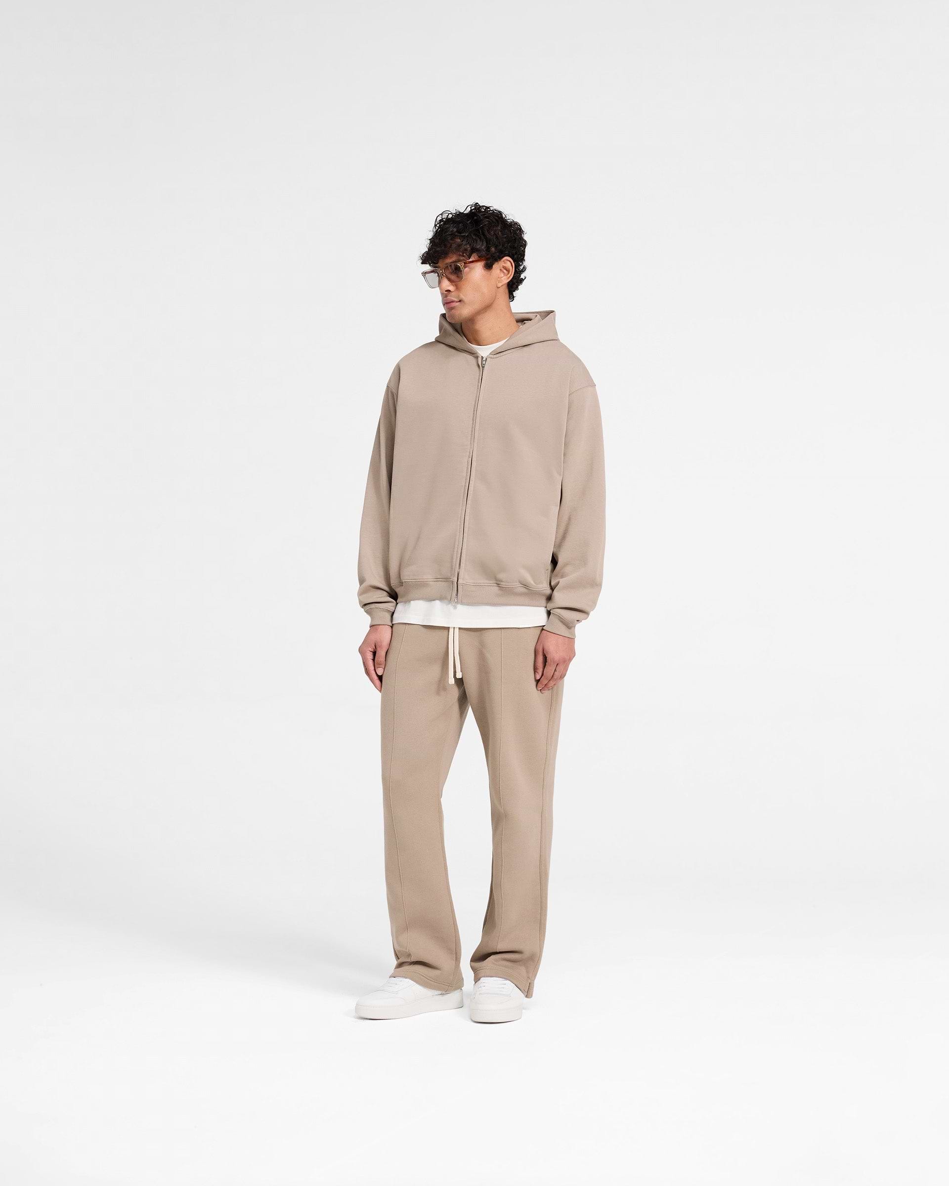 Initial Zip Hoodie | Dune | REPRESENT