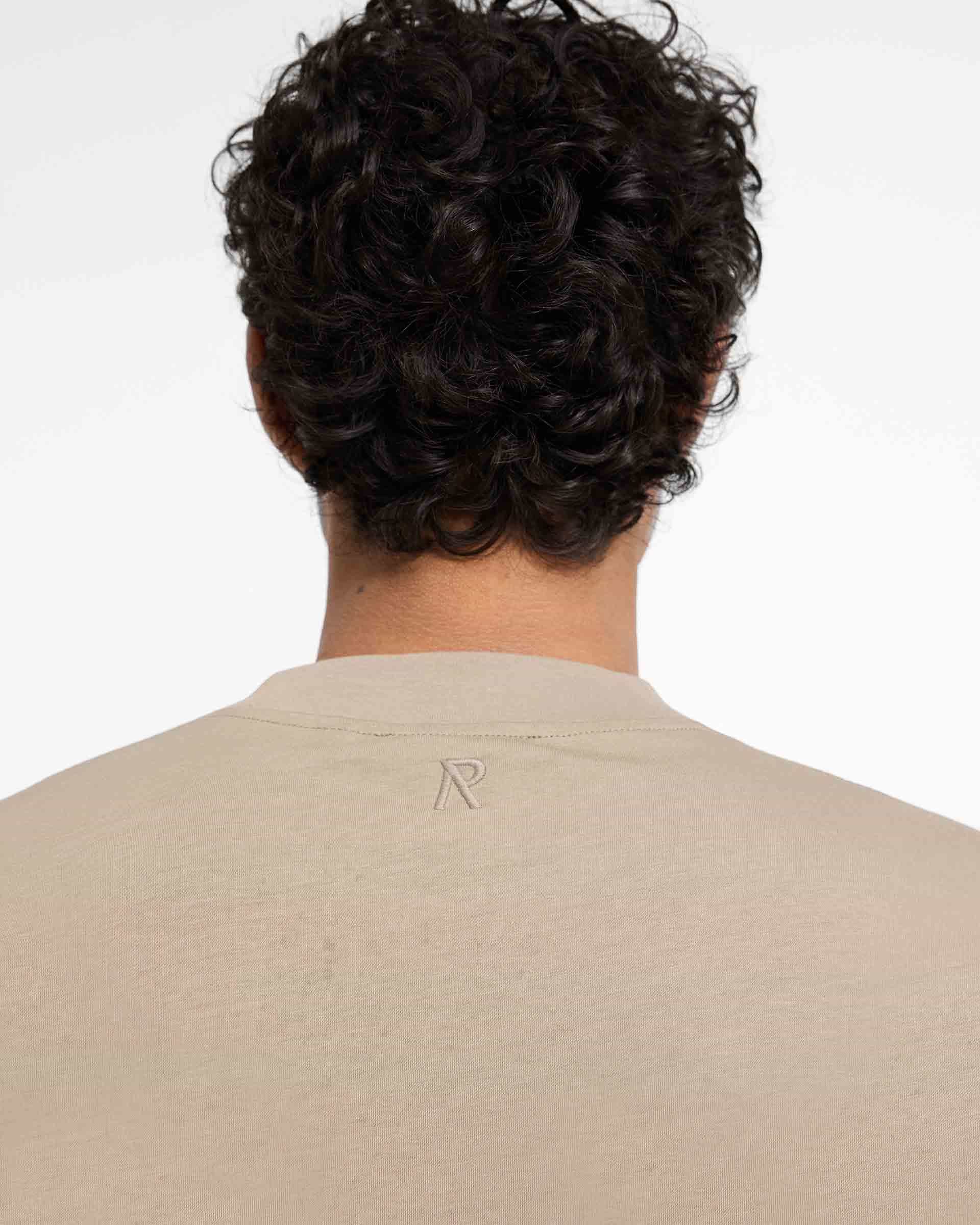 Initial Boxy T-Shirt - Dune