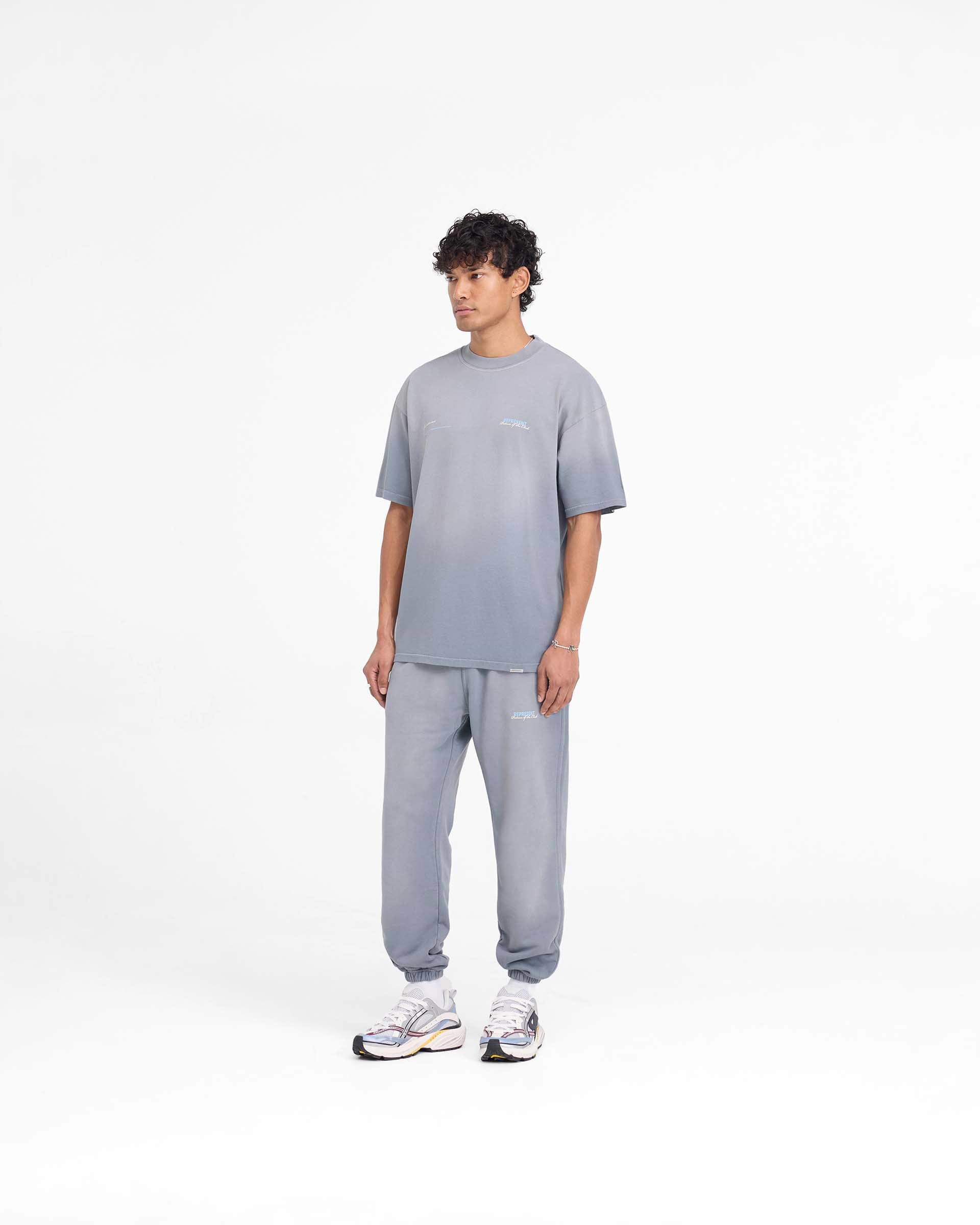 Washed Grey T-Shirt | Patron of the Club | REPRESENT