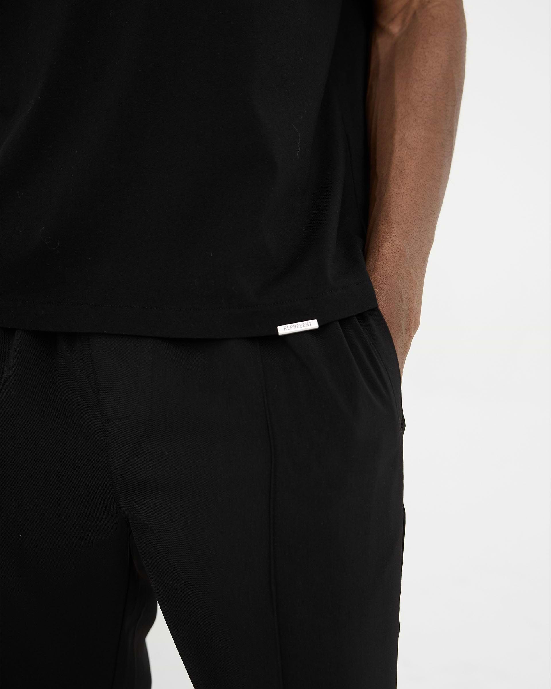 2 x Initial T-Shirt - Black