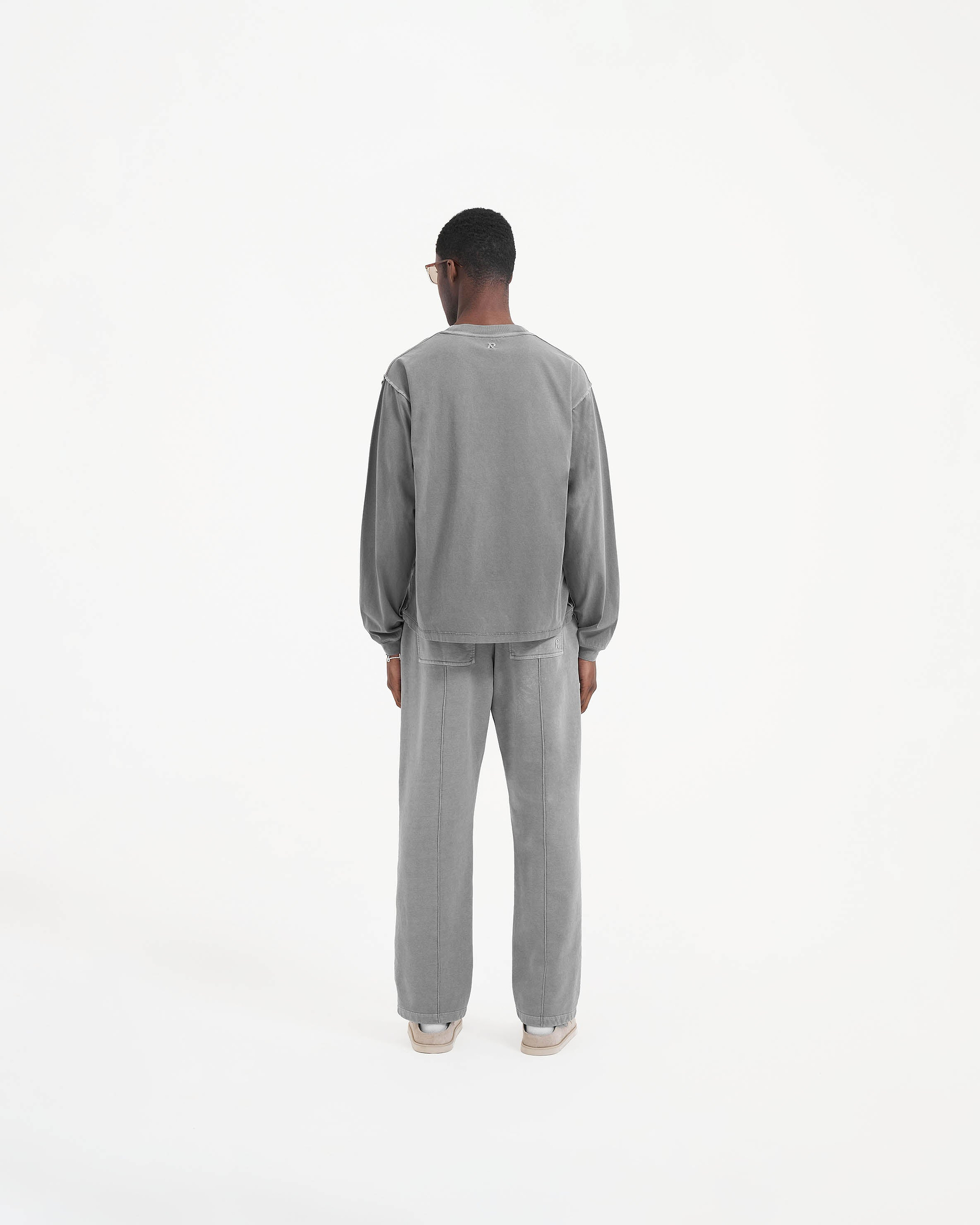 Initial Long Sleeve T-Shirt - Ultimate Grey