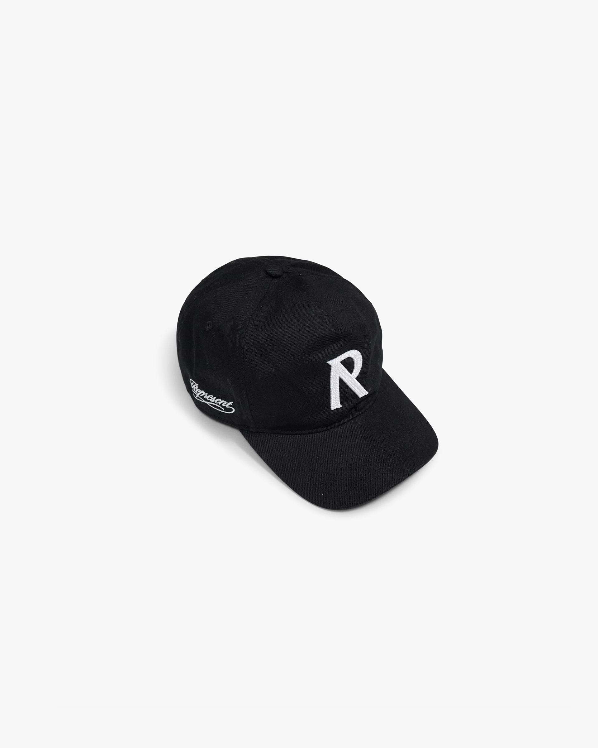 Jet Black '47 Initial Cap Snapback | Accessories | REPRESENT