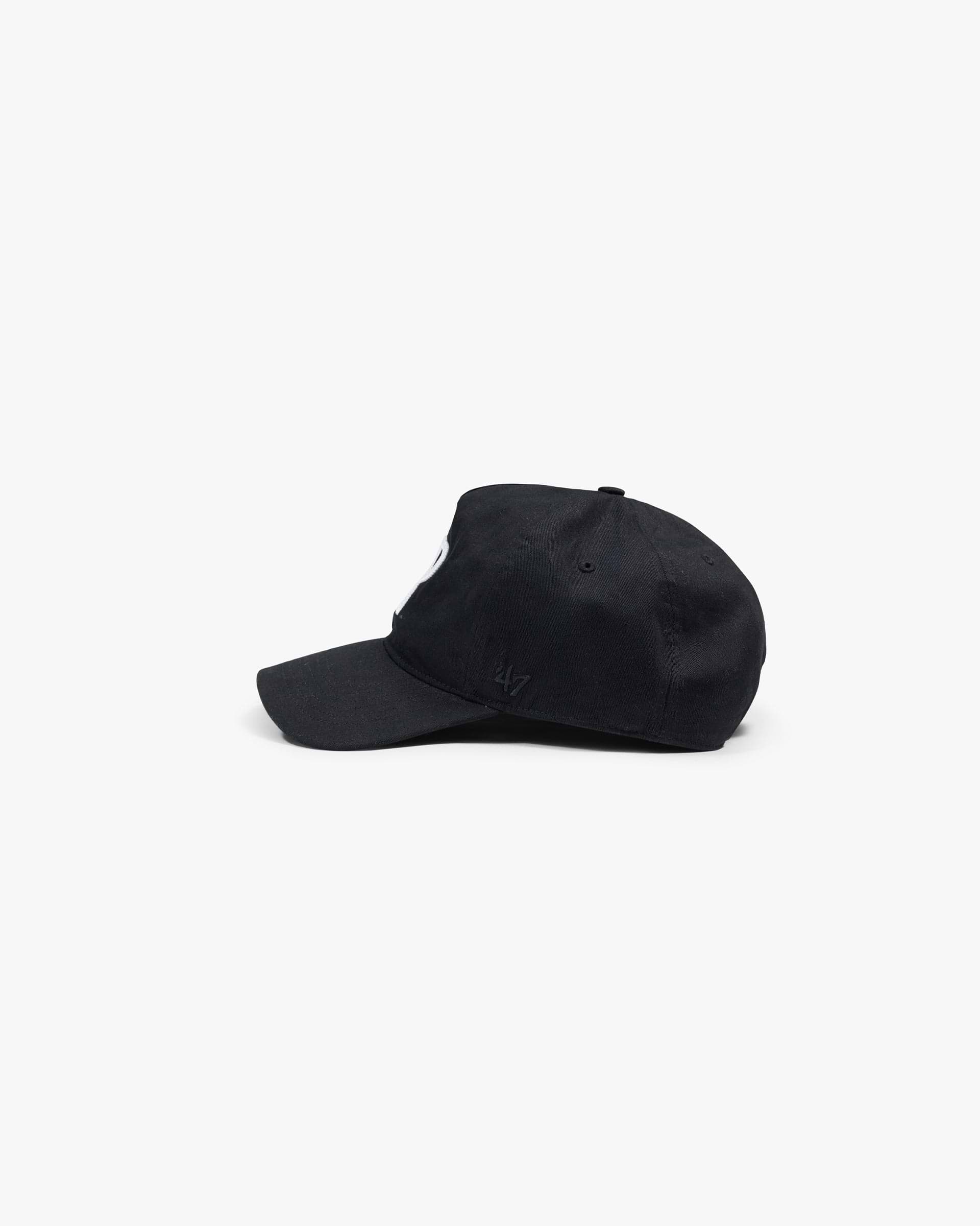 Jet Black '47 Initial Cap Snapback | Accessories | REPRESENT