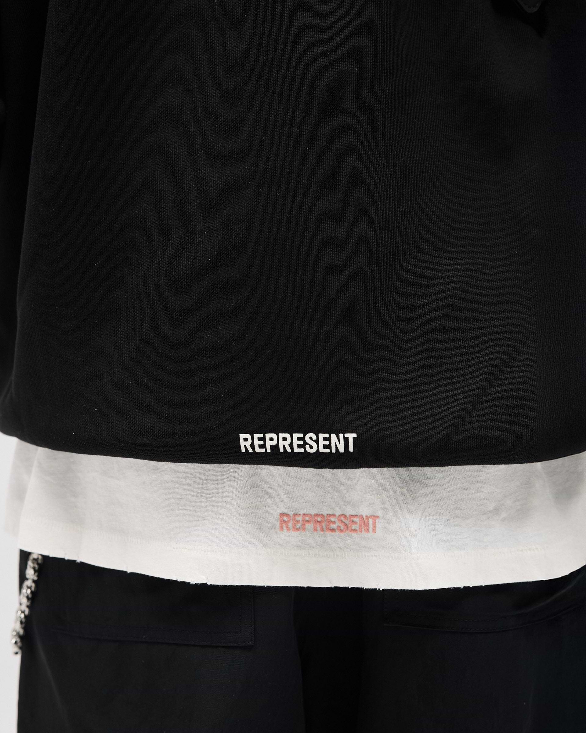 Initial Star Hoodie - Jet Black