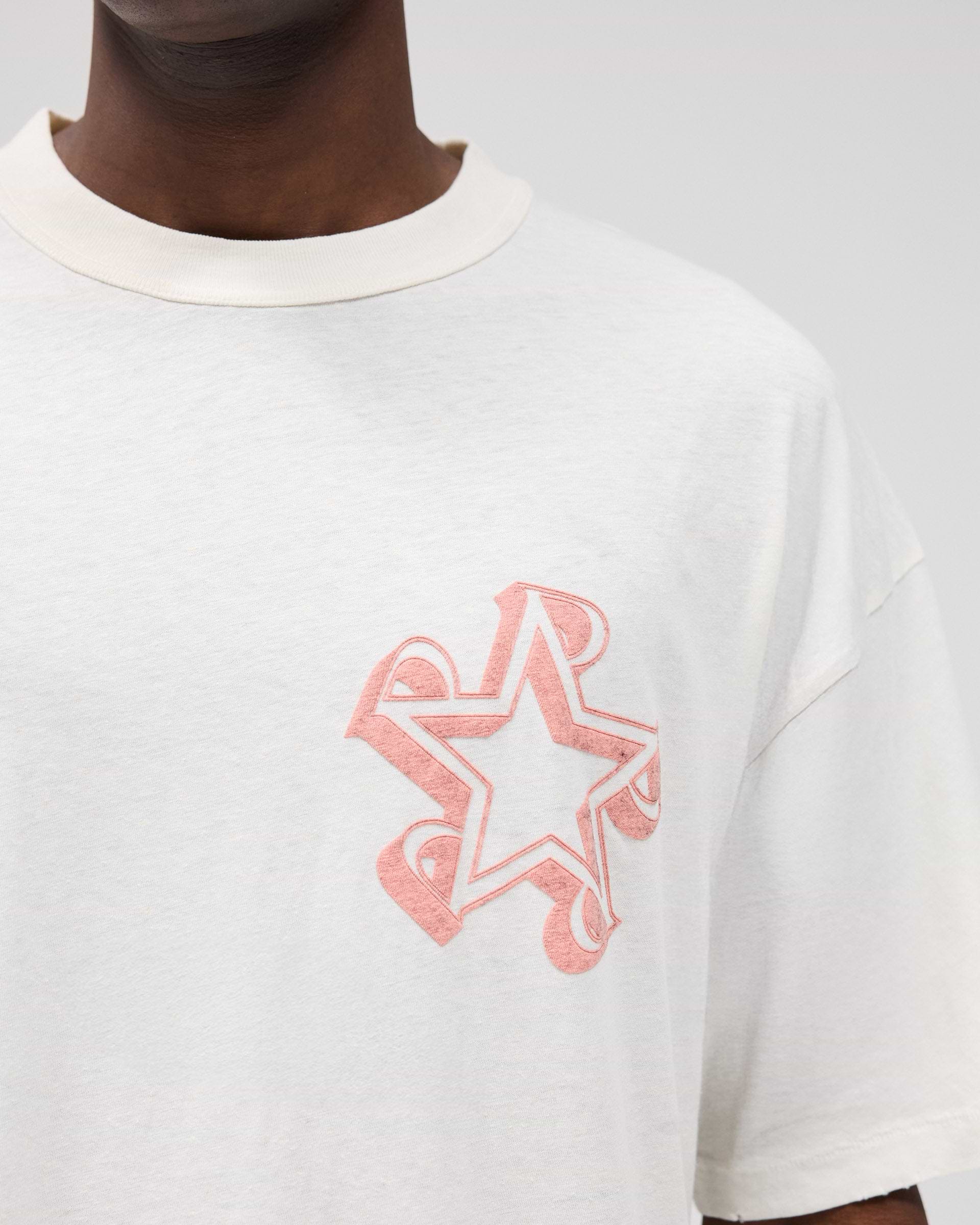 Initial Star White T-shirt | Mens T-shirt | REPRESENT