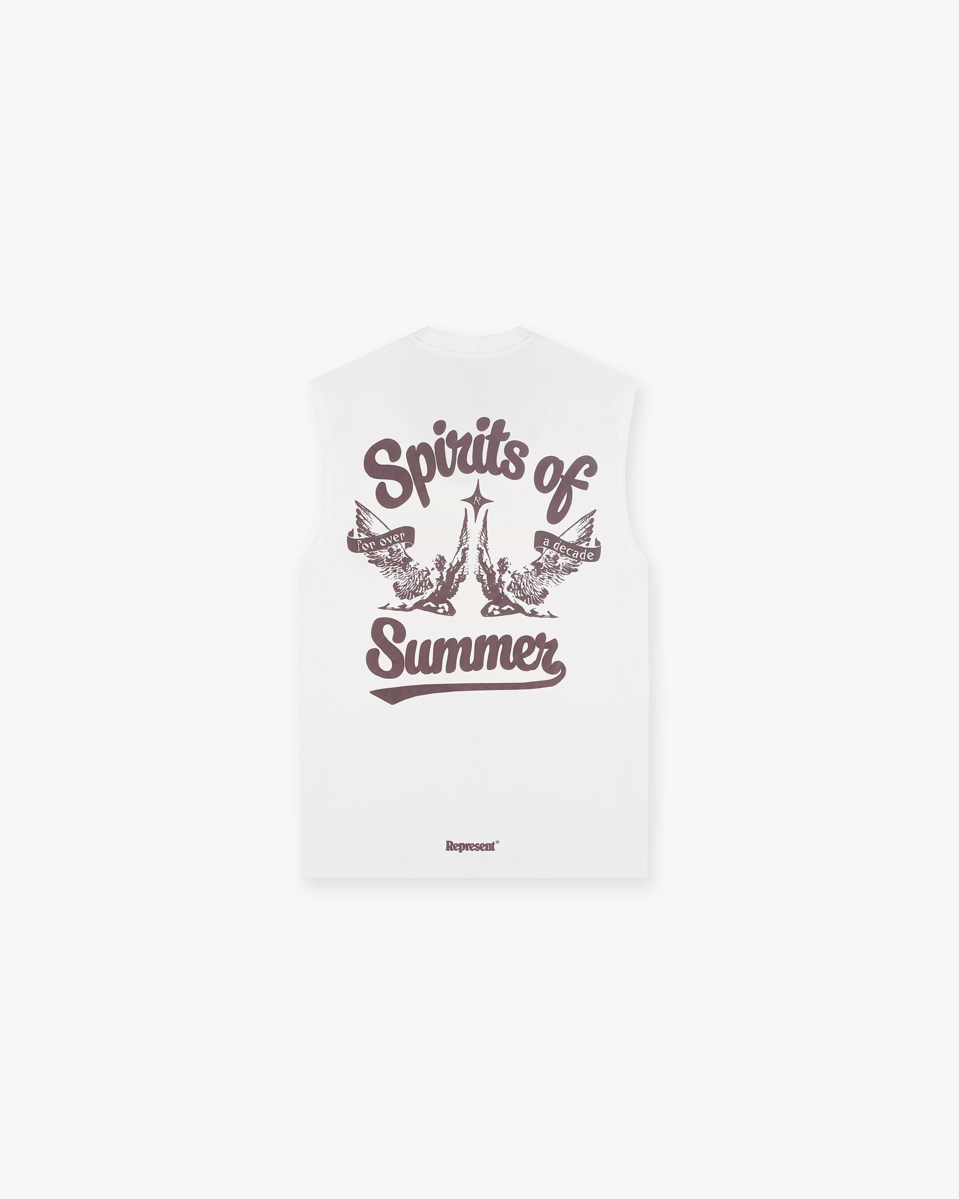 Spirits Of Summer Tank - Flat White
