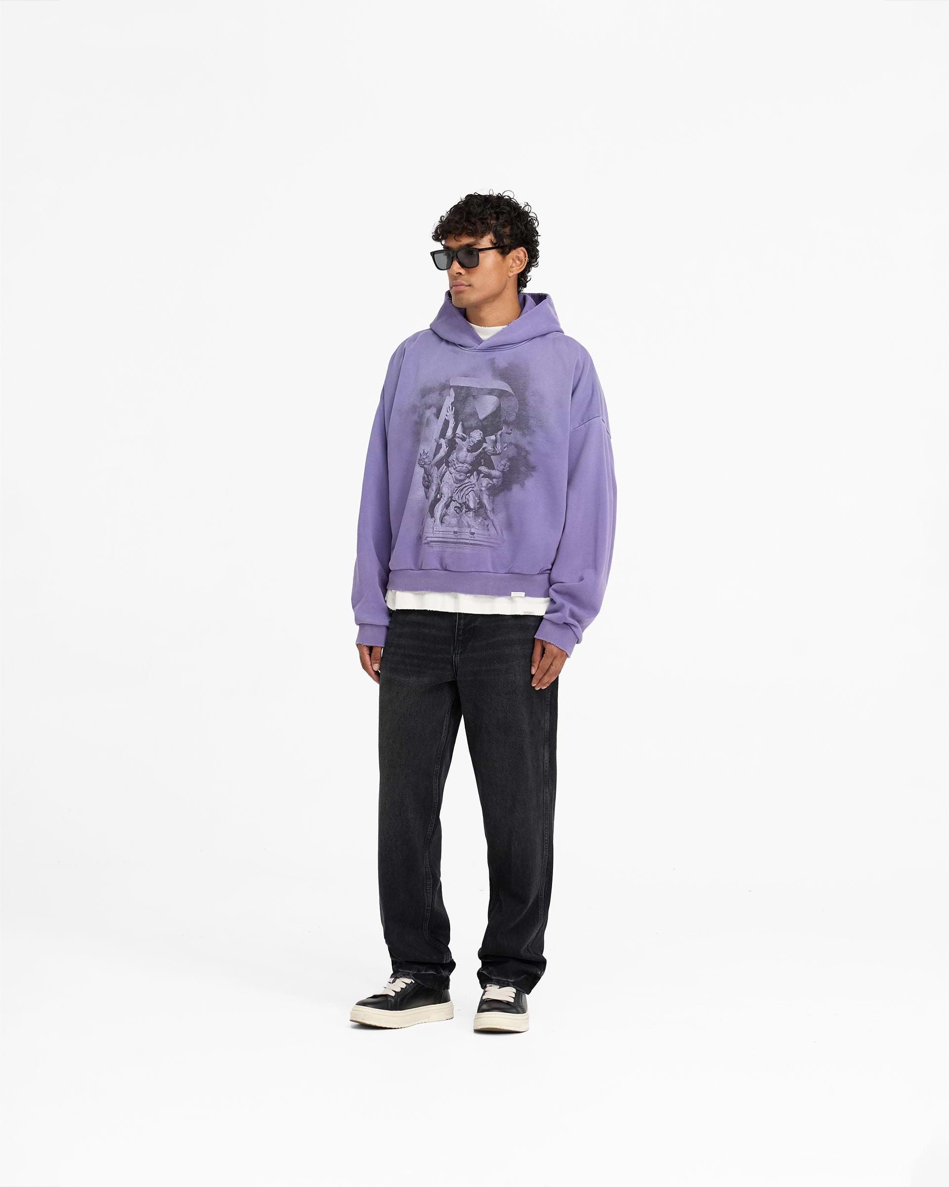 【ALYX】Purple Graphic Hoodie Sf5e56107e5054057bdb3d1f1f2dfc