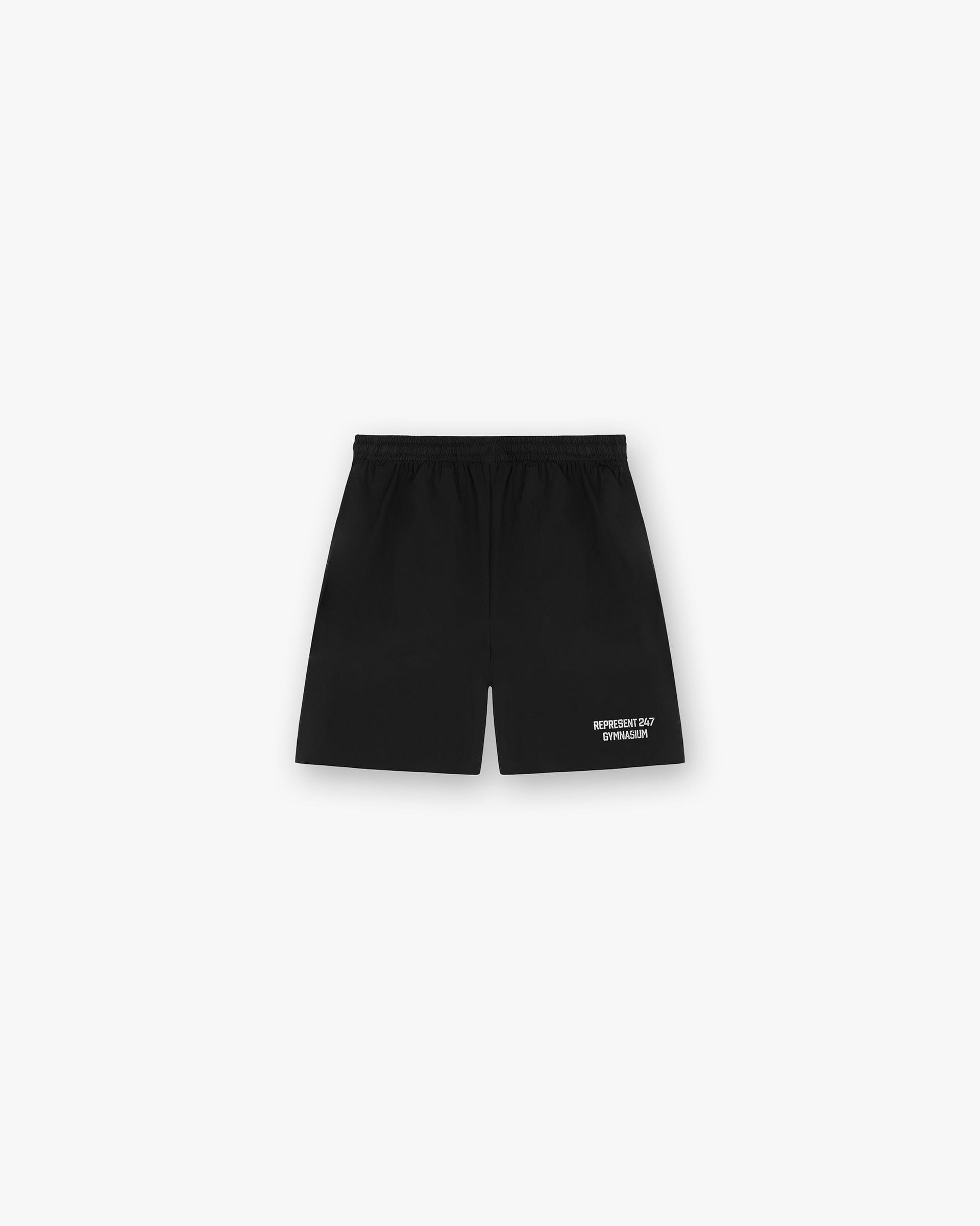 247 Represent Gymnasium Track Short - Off Black