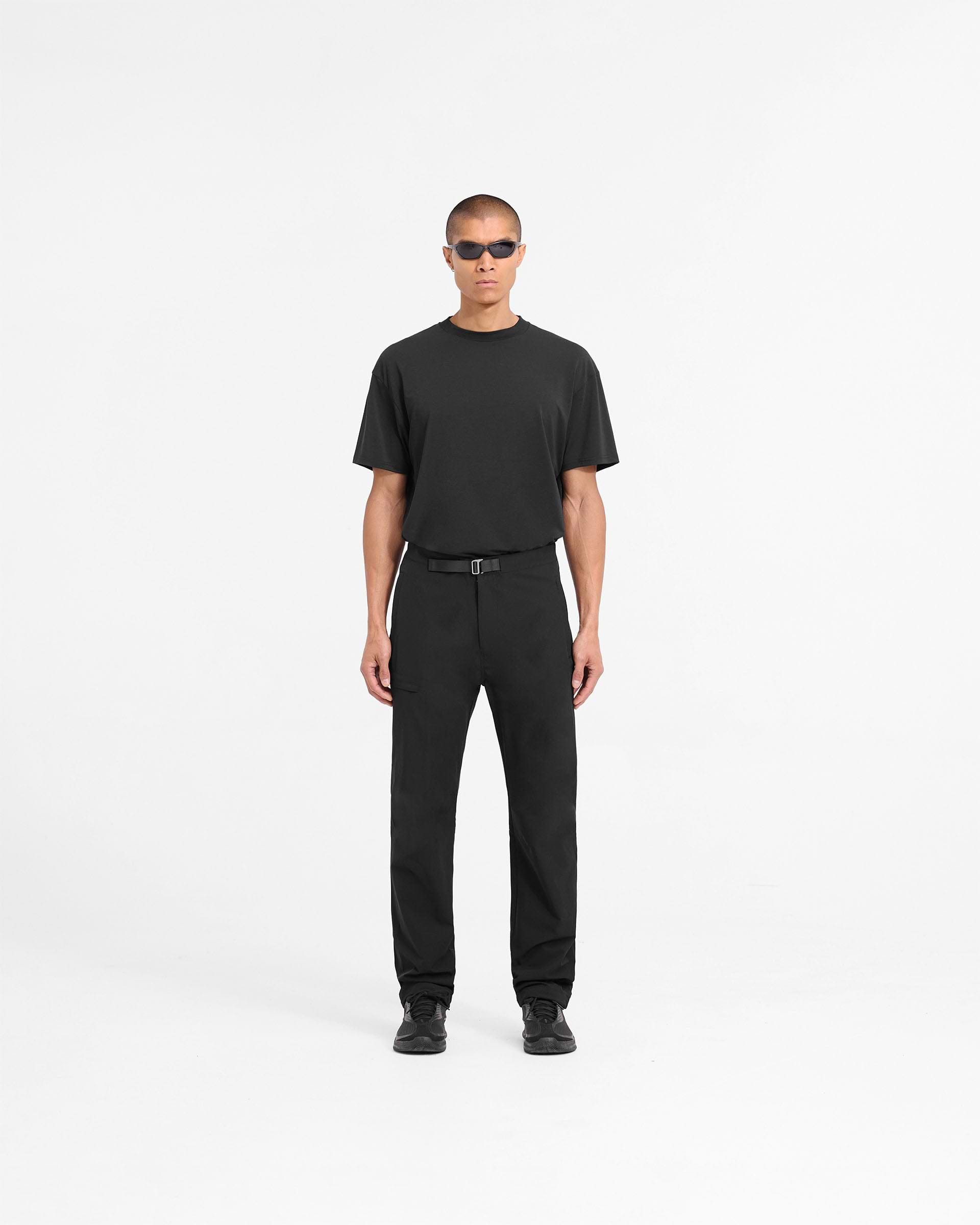 撥水　Alwayth \"City Guide Pants\" Black Fintech Guide Woven Utility Lightweight Pants - 2XL