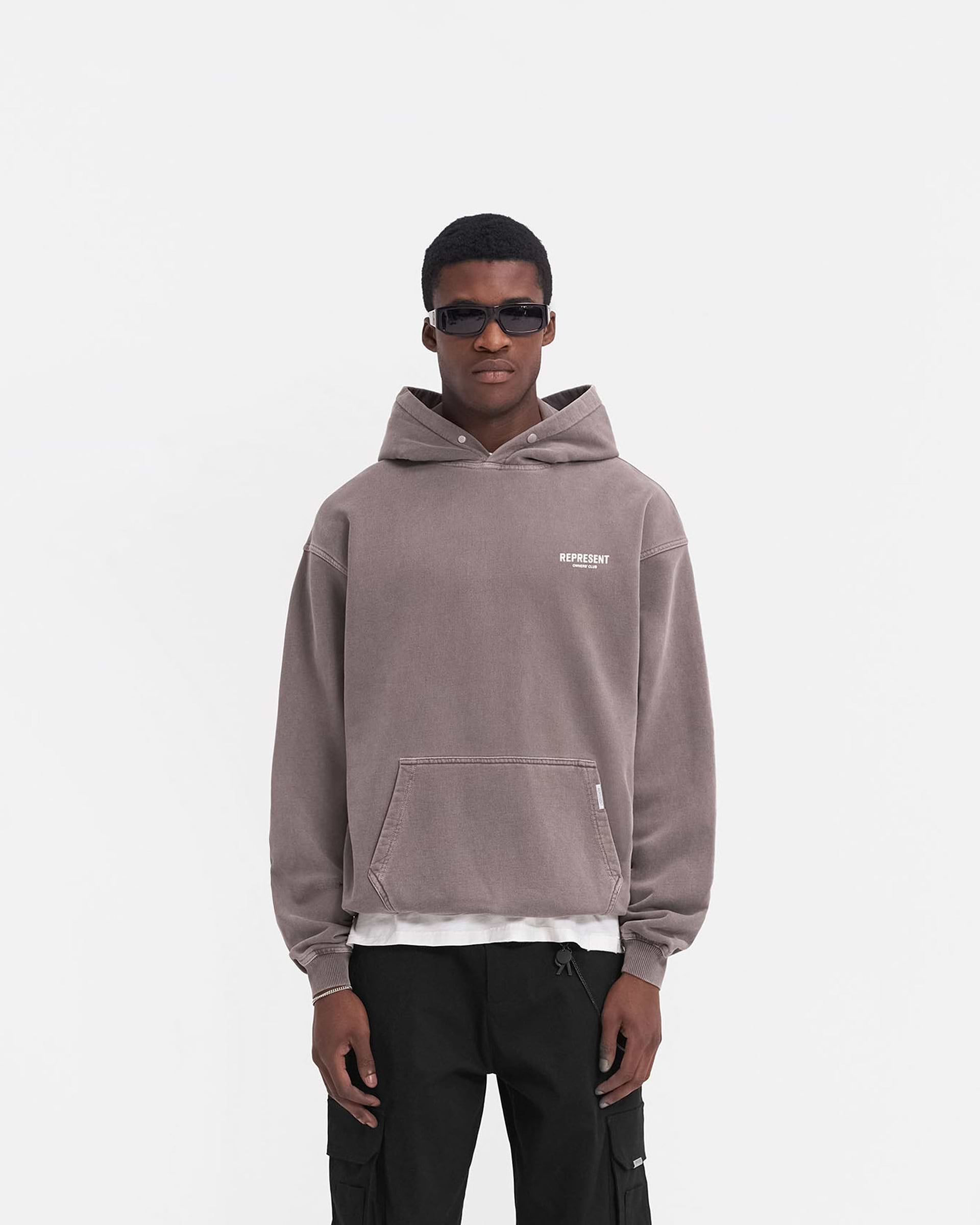 Represent Owners Club Hoodie - Fog