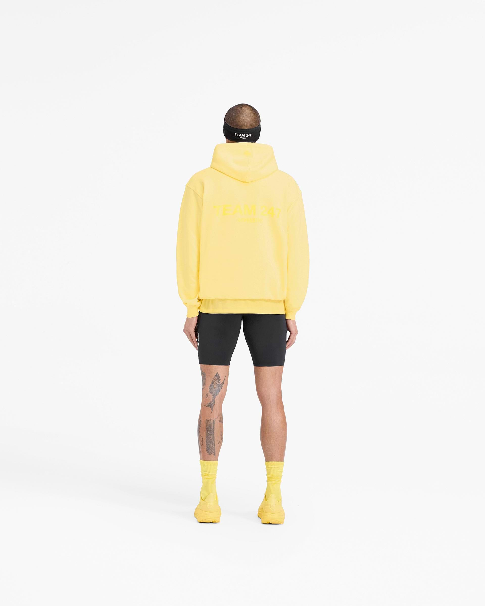 Team 247 Oversized Hoodie - Lemon