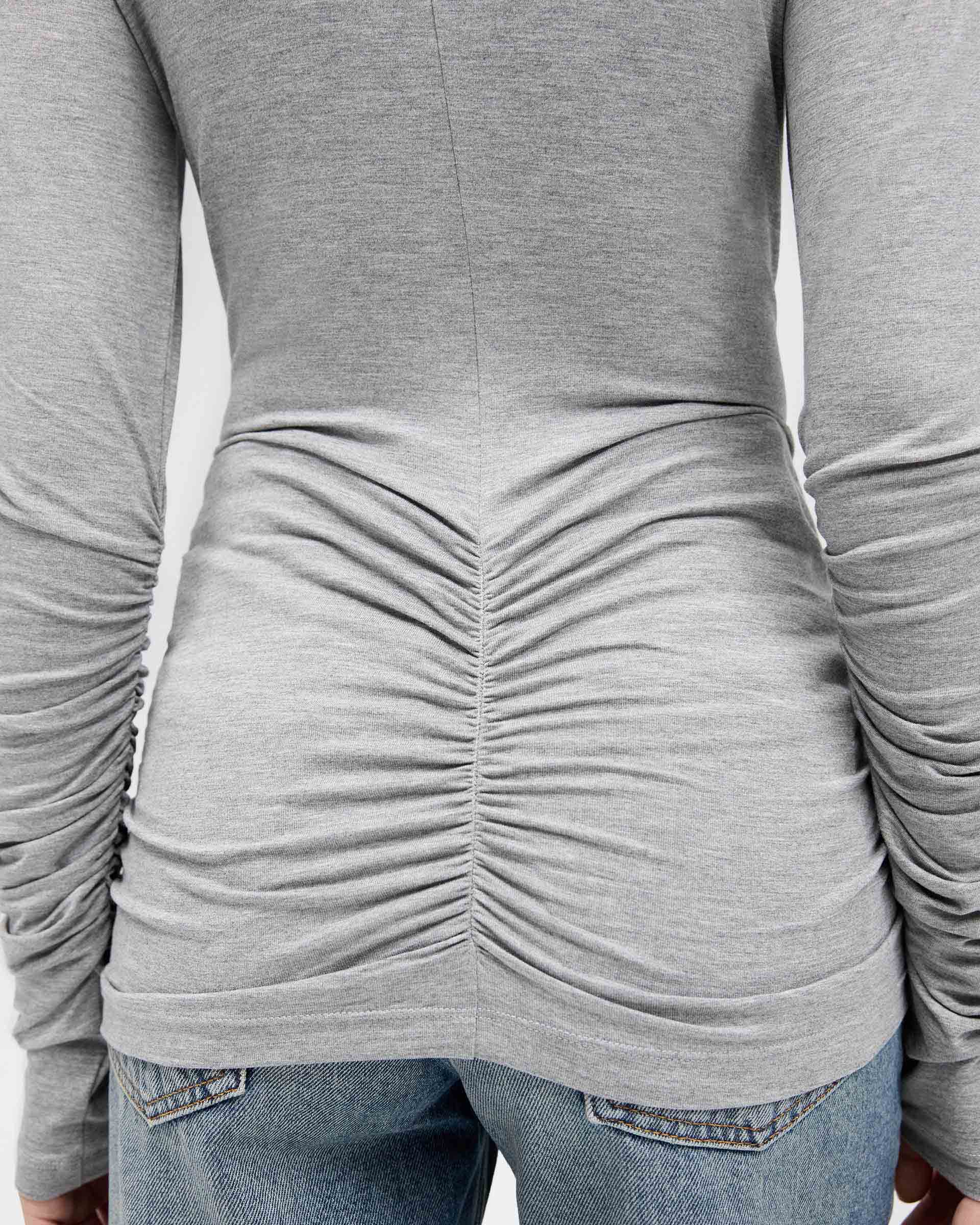 Coil Top - Grey Marl