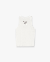 Represent X Metallica‚Ñ¢Ô∏è Local Crew Vest - Flat White