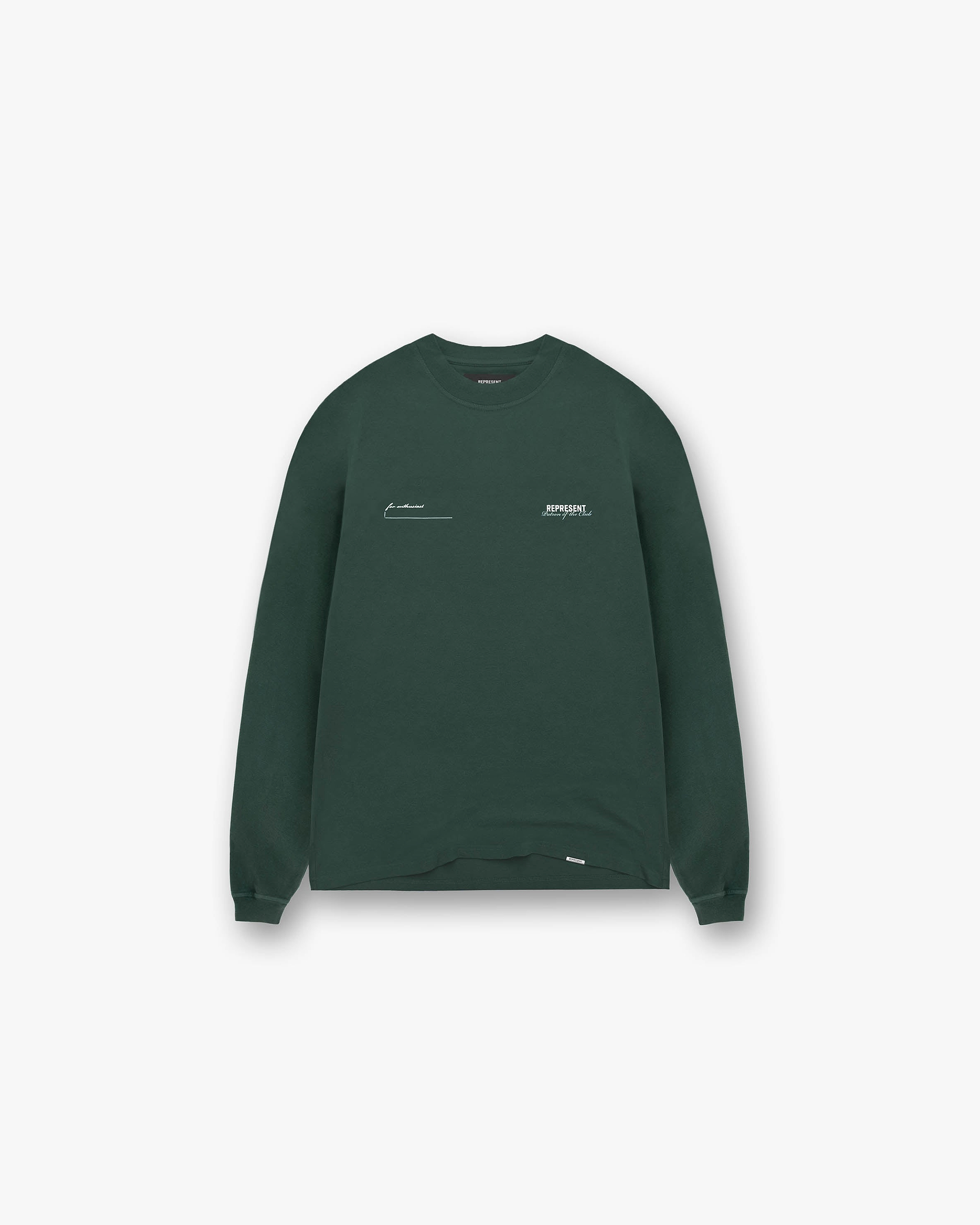 Patron Of The Club Long Sleeve T-Shirt - Forest Green