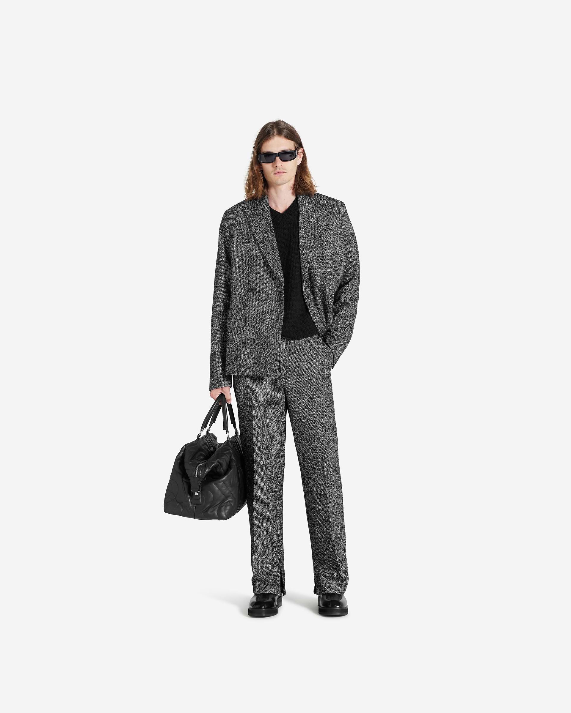 Double Breasted Blazer - Marble