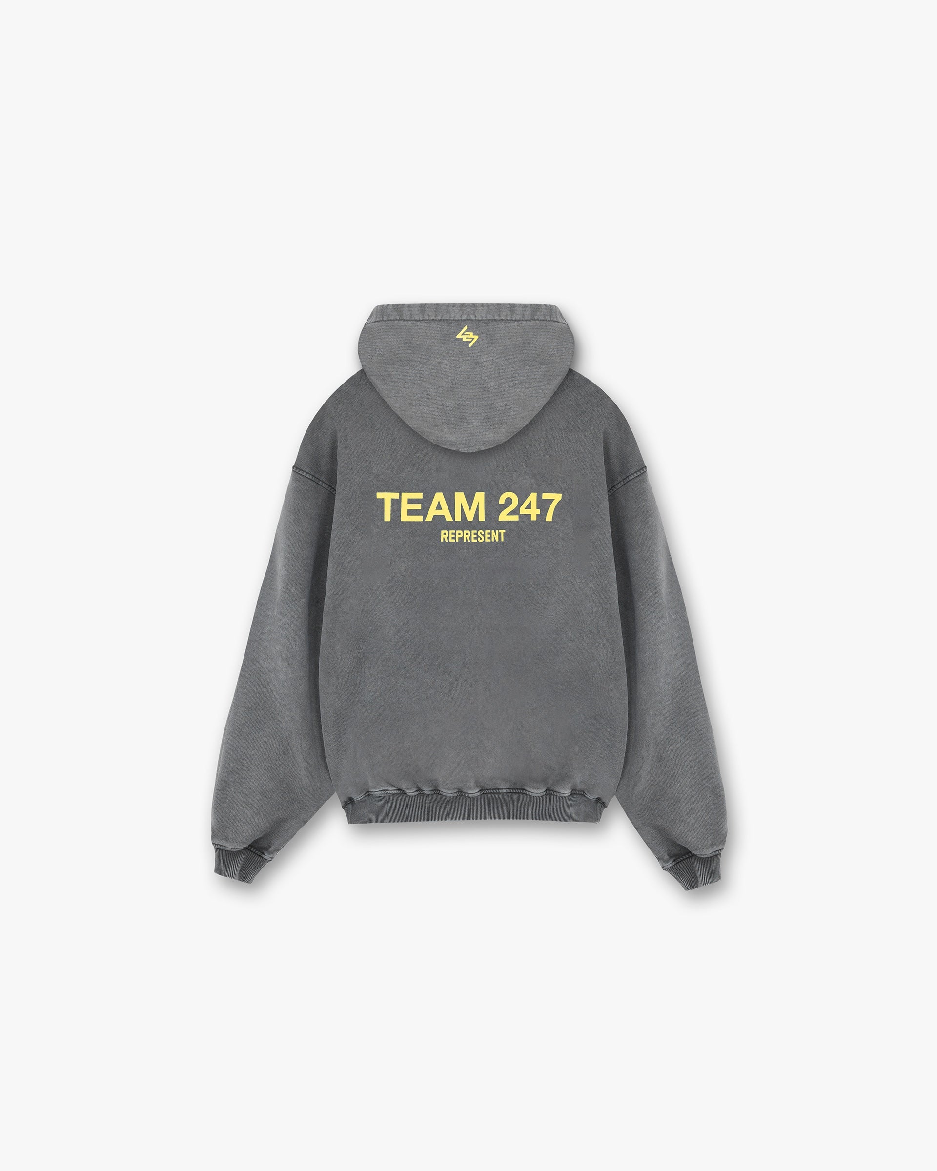 Team 247 Oversized Hoodie - Pewter Lemon