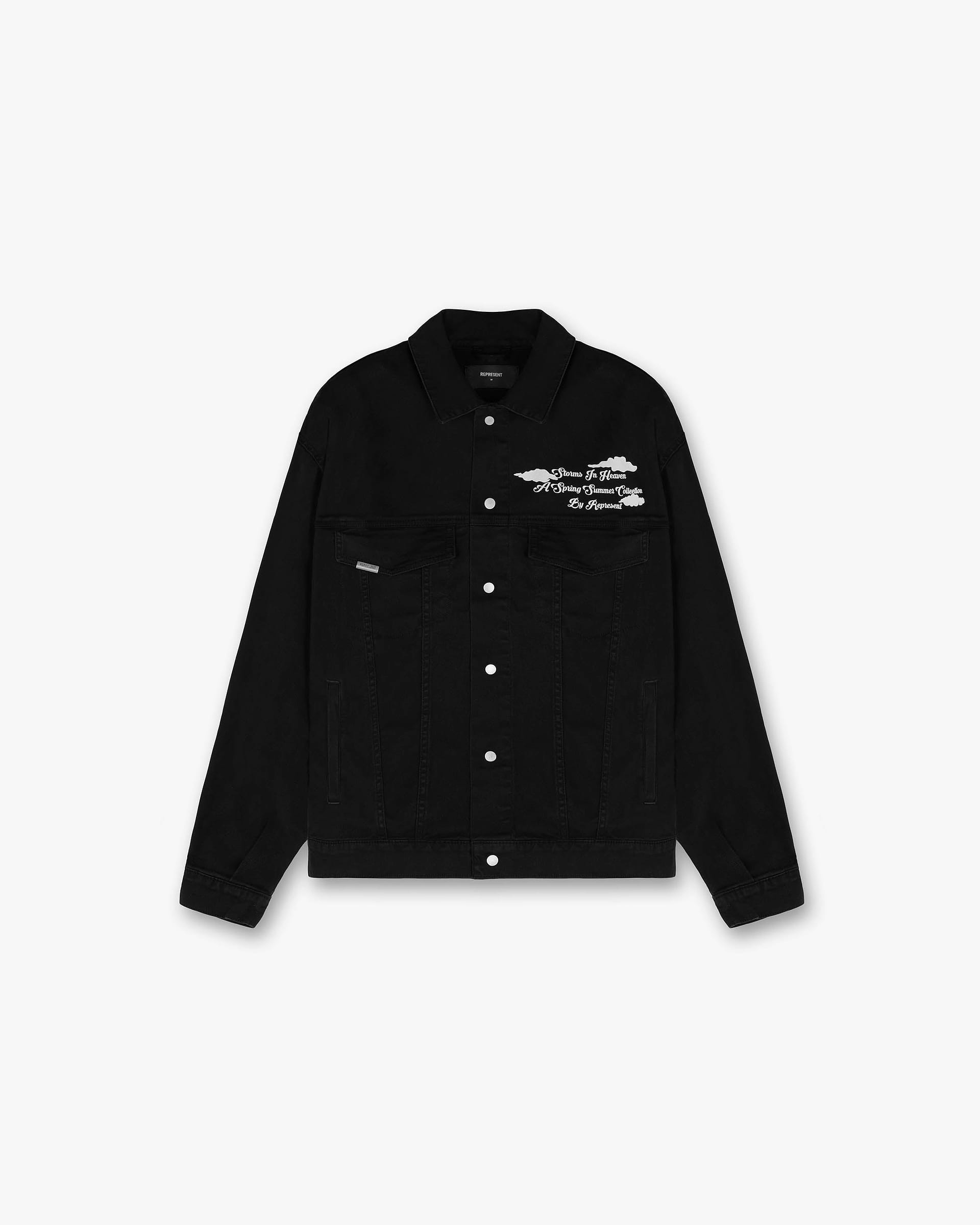 Storms In Heaven Denim Jacket - Black