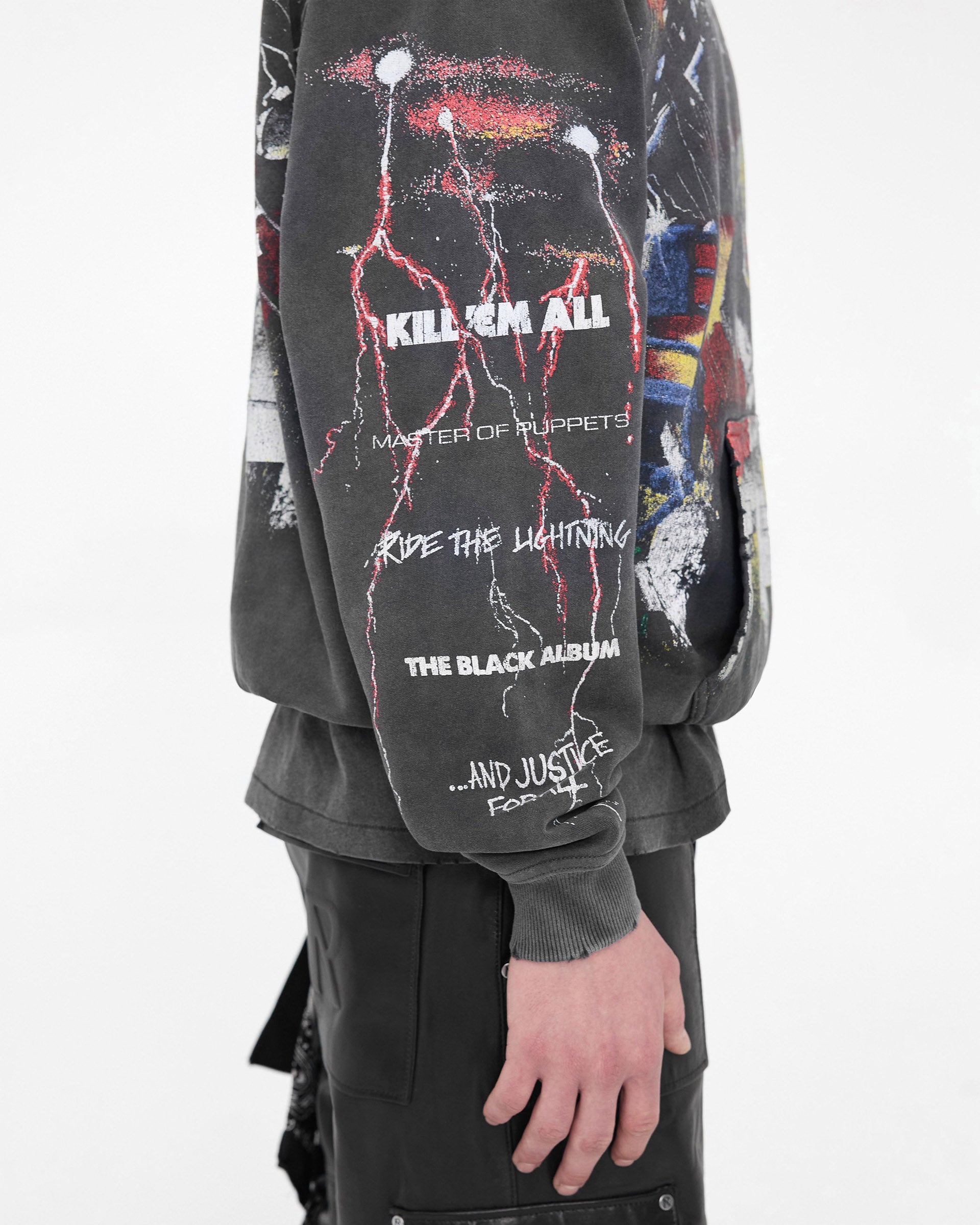 Represent X Metallica™️ Master Of Puppets Hoodie - Vintage Grey