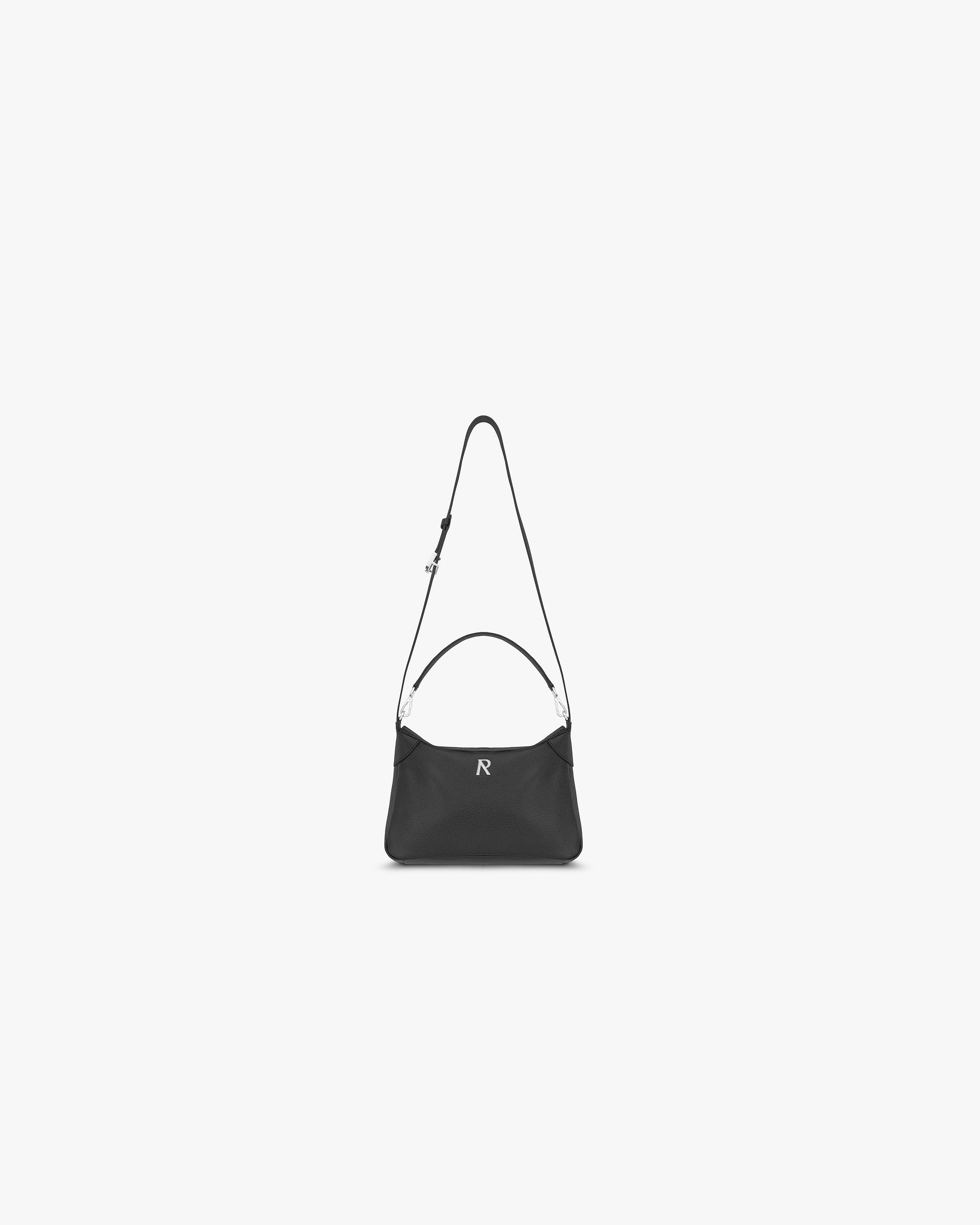 Initial Slouch Bag - Black